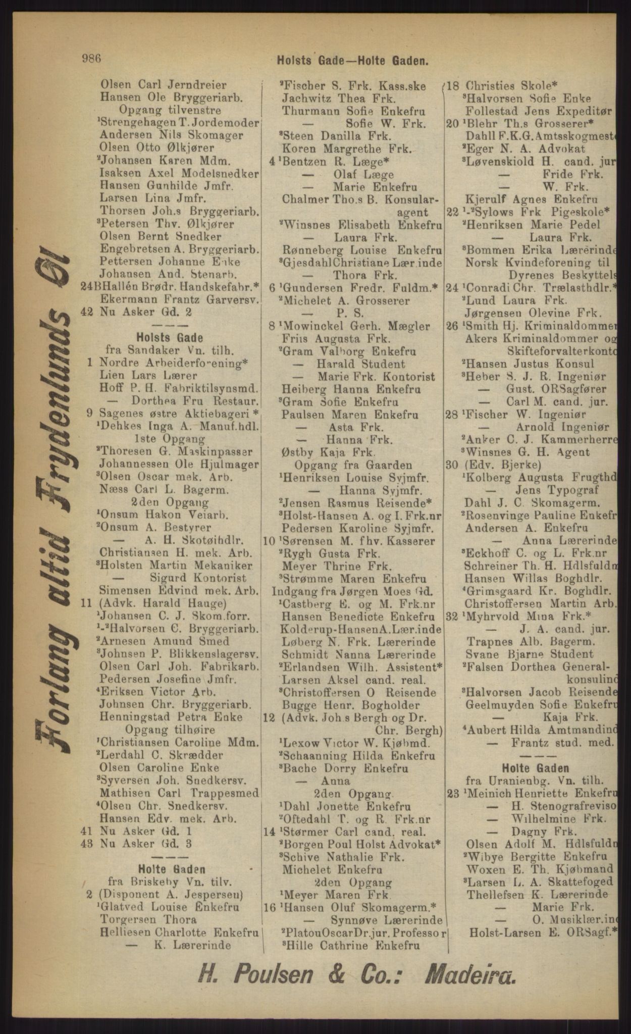 Kristiania/Oslo adressebok, PUBL/-, 1903, p. 986