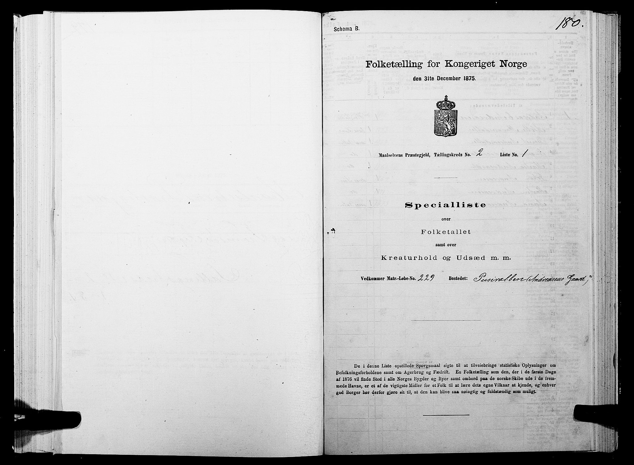 SATØ, 1875 census for 1924P Målselv, 1875, p. 1180