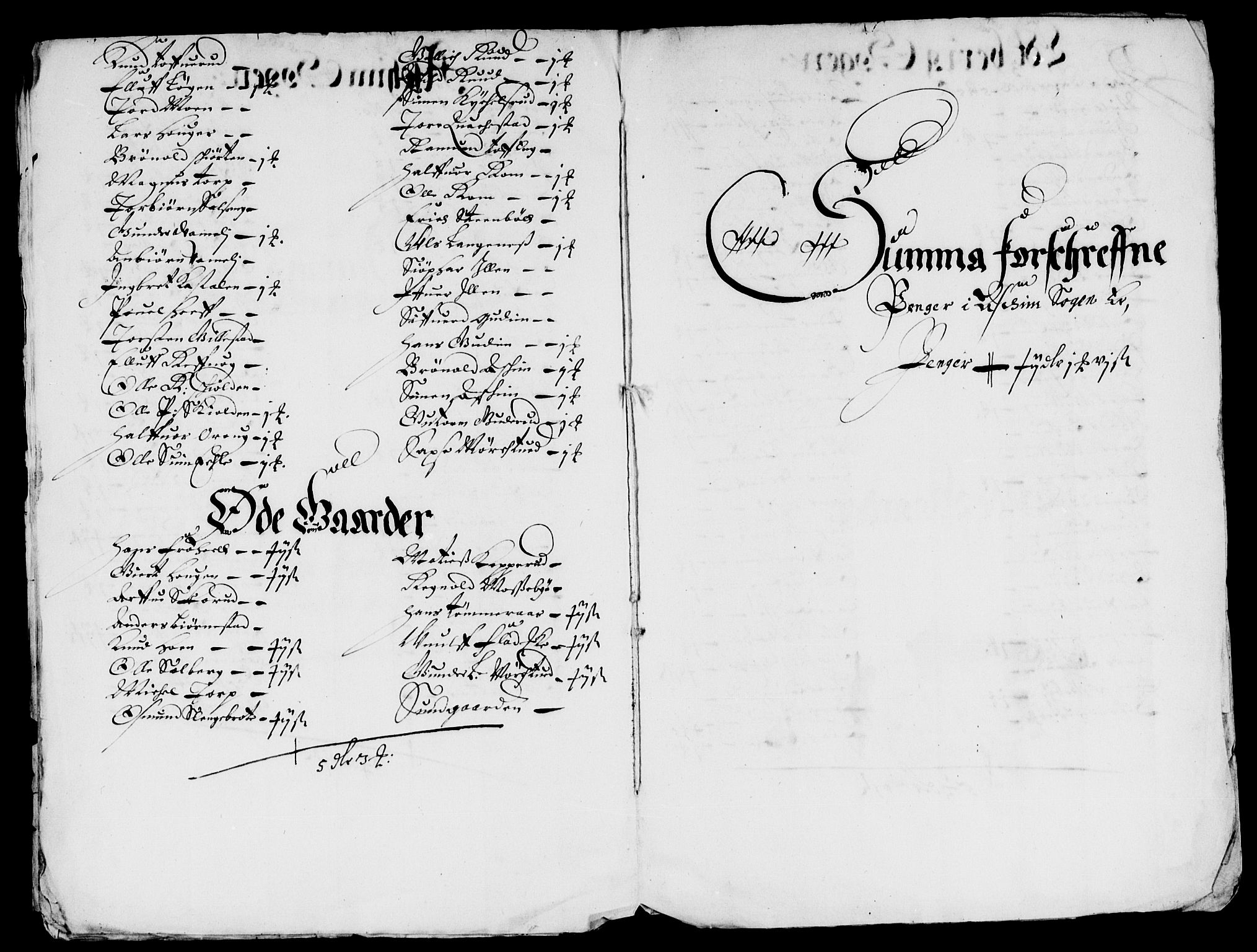 Rentekammeret inntil 1814, Reviderte regnskaper, Lensregnskaper, AV/RA-EA-5023/R/Rb/Rba/L0258: Akershus len, 1659-1661