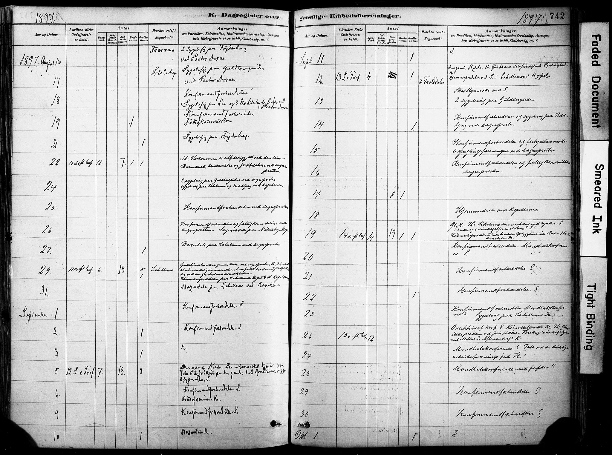 Glemmen prestekontor Kirkebøker, AV/SAO-A-10908/F/Fa/L0012: Parish register (official) no. 12, 1878-1973, p. 742