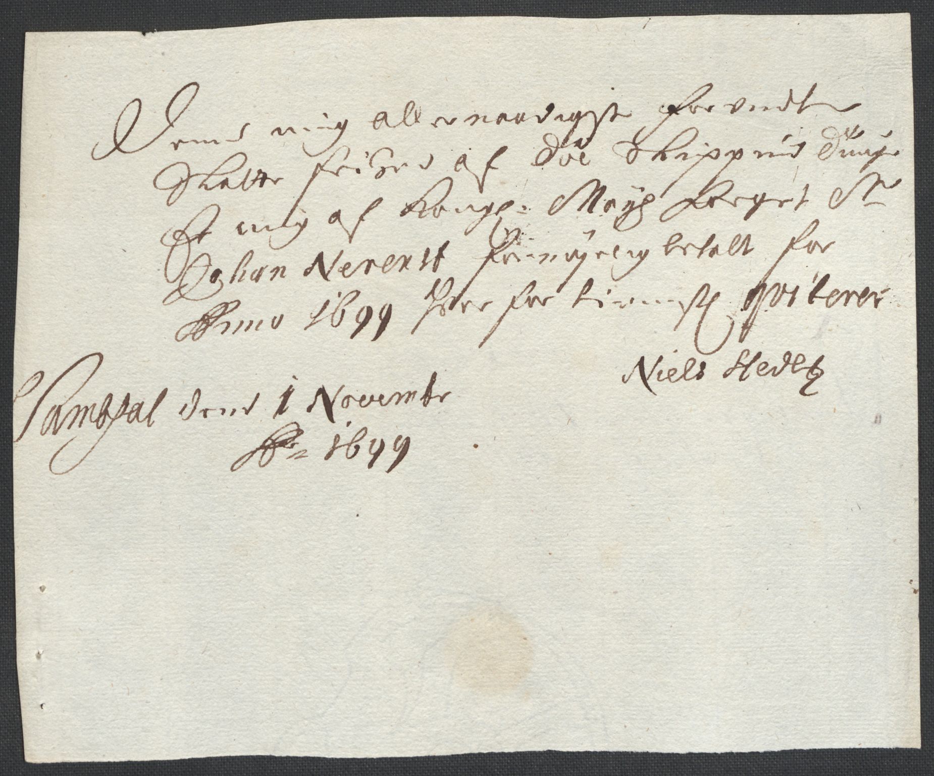 Rentekammeret inntil 1814, Reviderte regnskaper, Fogderegnskap, RA/EA-4092/R18/L1297: Fogderegnskap Hadeland, Toten og Valdres, 1699, p. 382