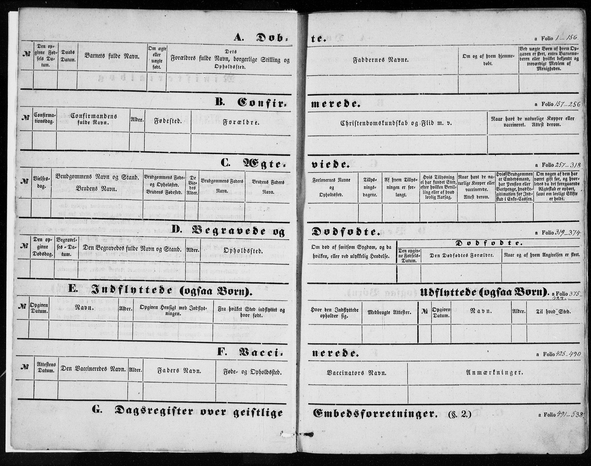 Haus sokneprestembete, AV/SAB-A-75601/H/Haa: Parish register (official) no. A 16 I, 1848-1857