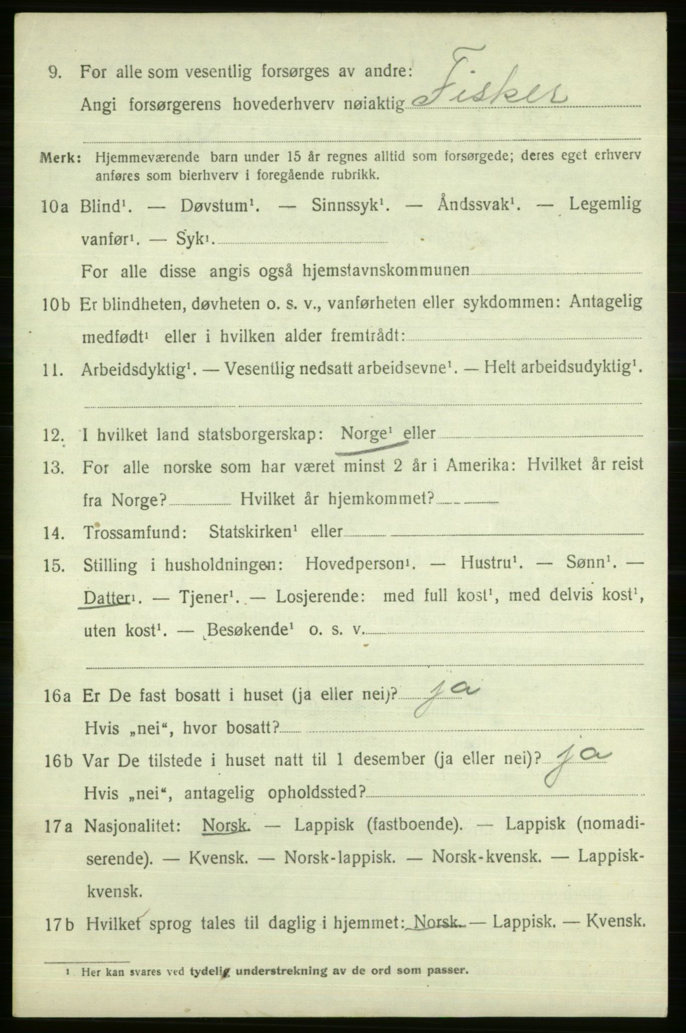 SATØ, 1920 census for Vardø rural district, 1920, p. 2563