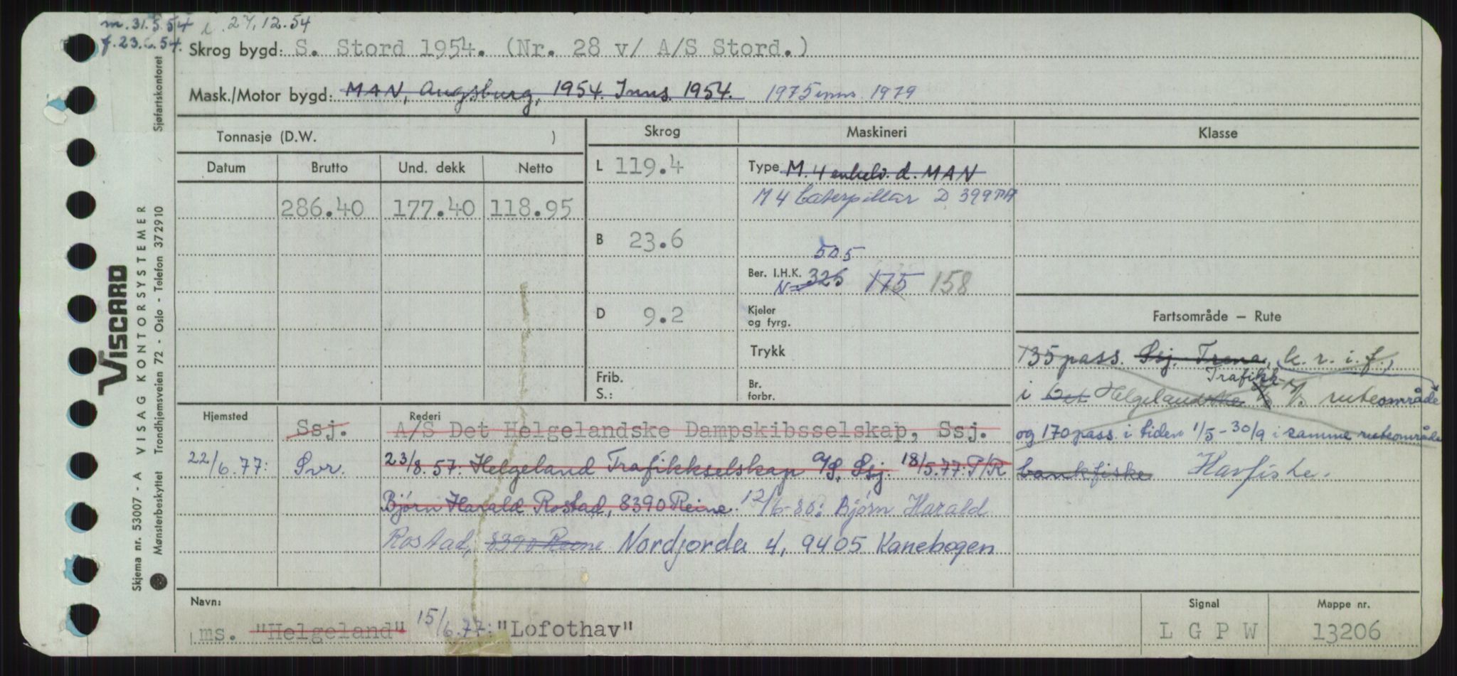 Sjøfartsdirektoratet med forløpere, Skipsmålingen, RA/S-1627/H/Ha/L0003/0002: Fartøy, Hilm-Mar / Fartøy, Kom-Mar, p. 567