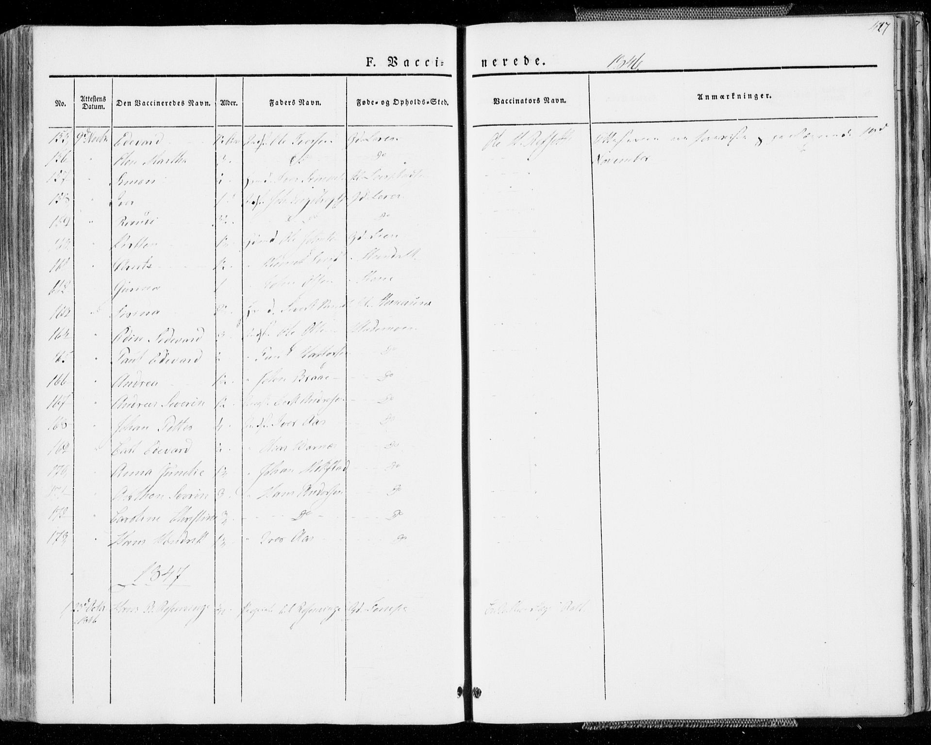Ministerialprotokoller, klokkerbøker og fødselsregistre - Sør-Trøndelag, SAT/A-1456/606/L0290: Parish register (official) no. 606A05, 1841-1847, p. 427