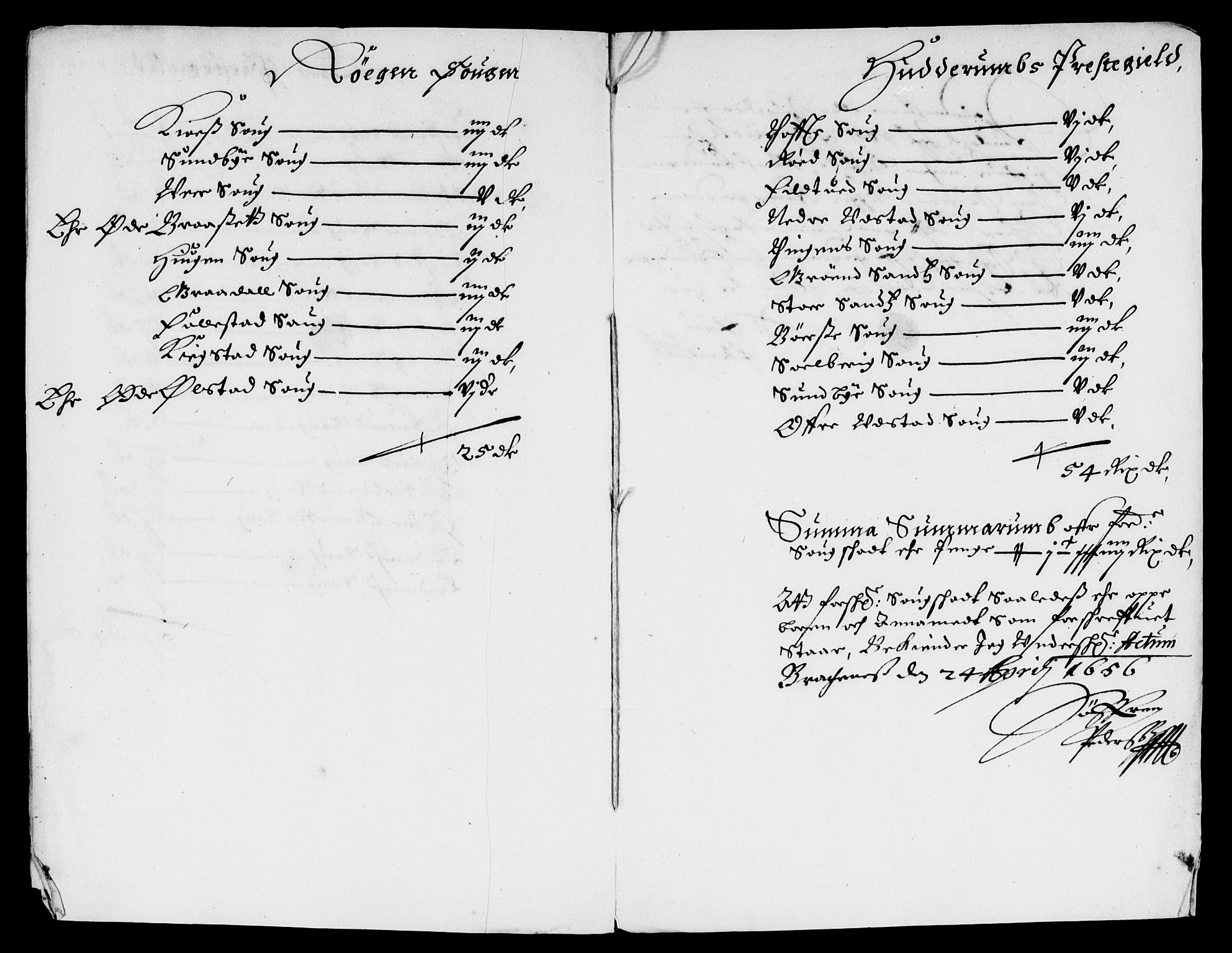 Rentekammeret inntil 1814, Reviderte regnskaper, Lensregnskaper, AV/RA-EA-5023/R/Rb/Rba/L0227: Akershus len, 1655-1656