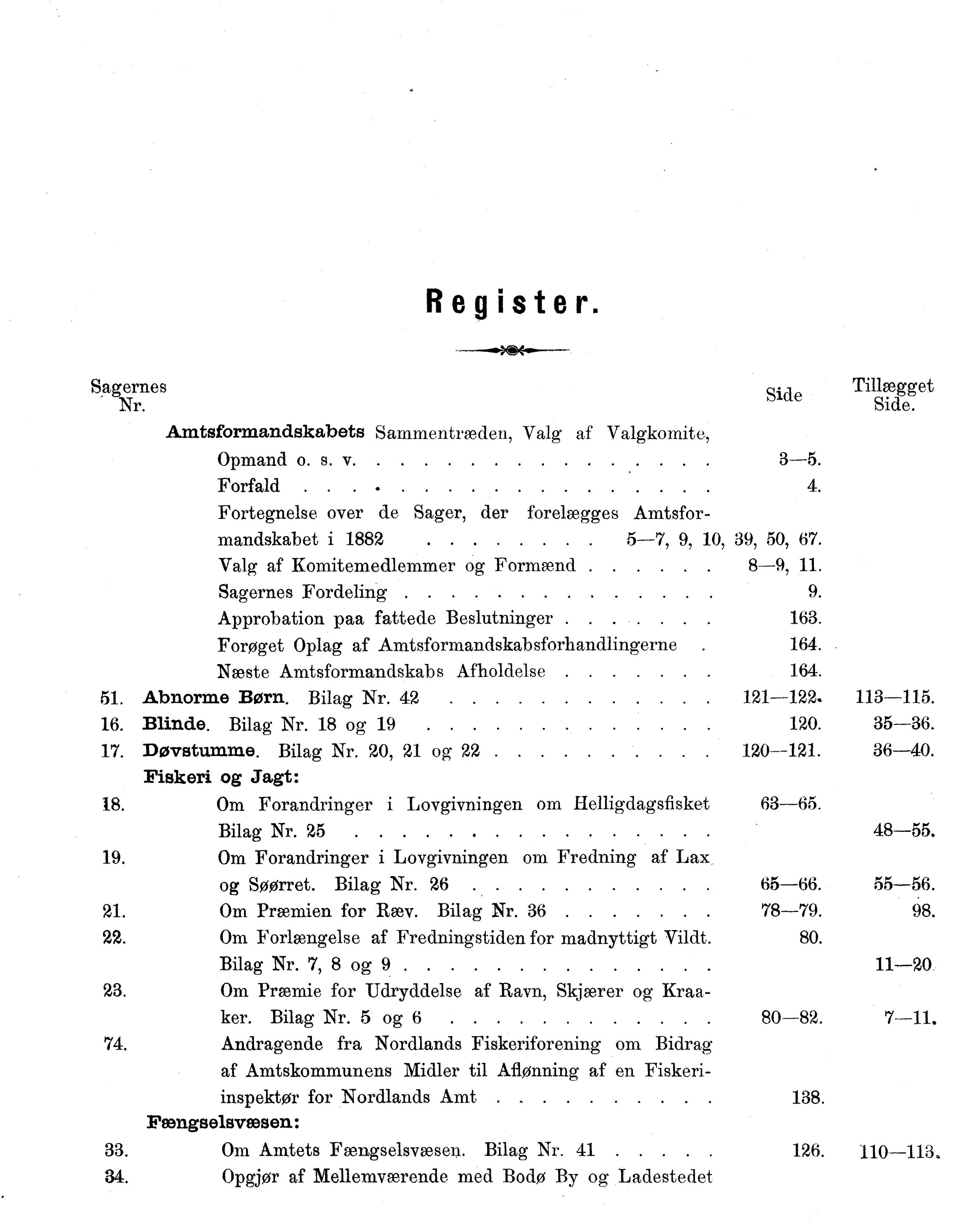 Nordland Fylkeskommune. Fylkestinget, AIN/NFK-17/176/A/Ac/L0014: Fylkestingsforhandlinger 1881-1885, 1881-1885