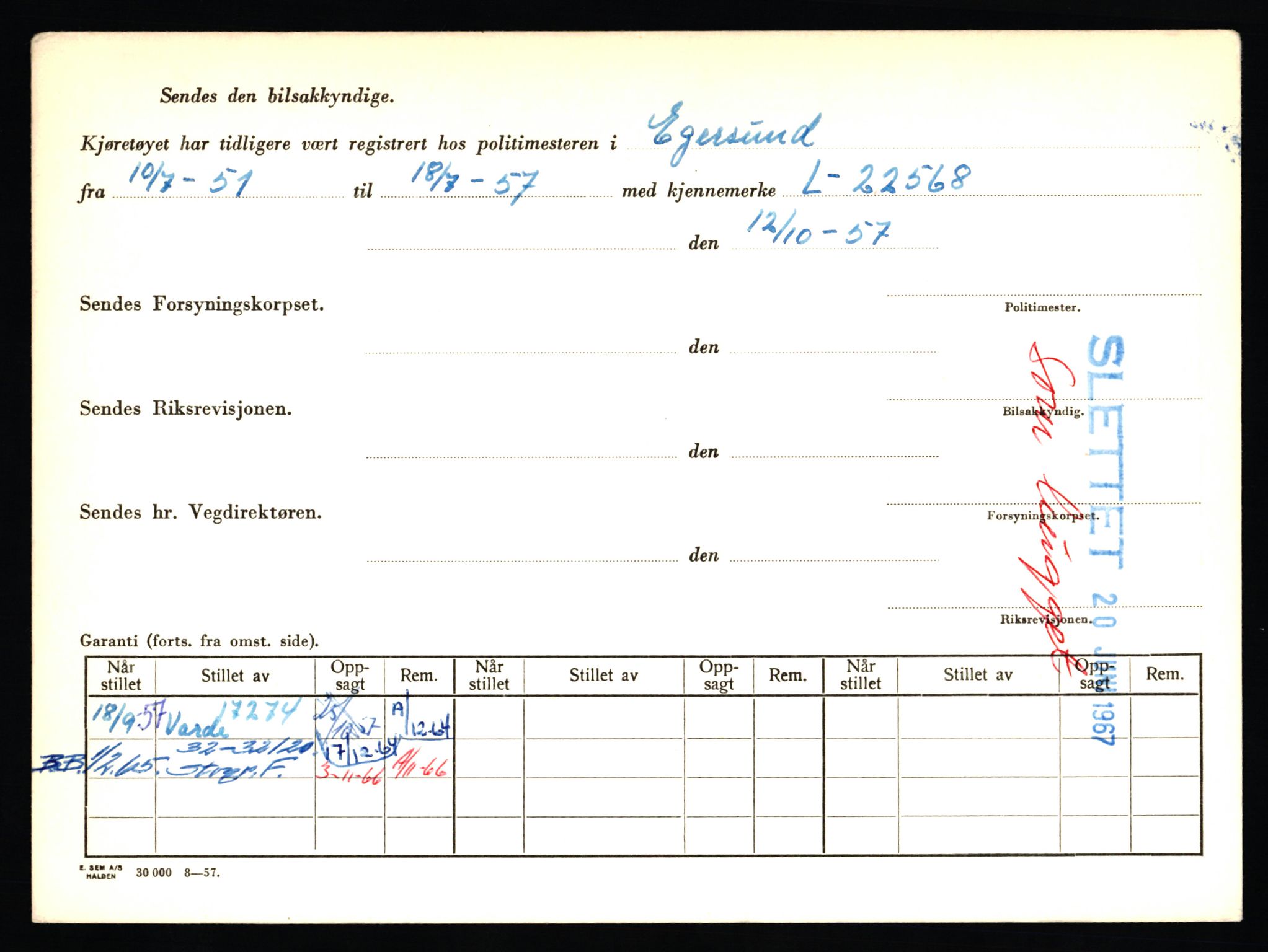 Stavanger trafikkstasjon, AV/SAST-A-101942/0/F/L0048: L-29100 - L-29899, 1930-1971, p. 1620