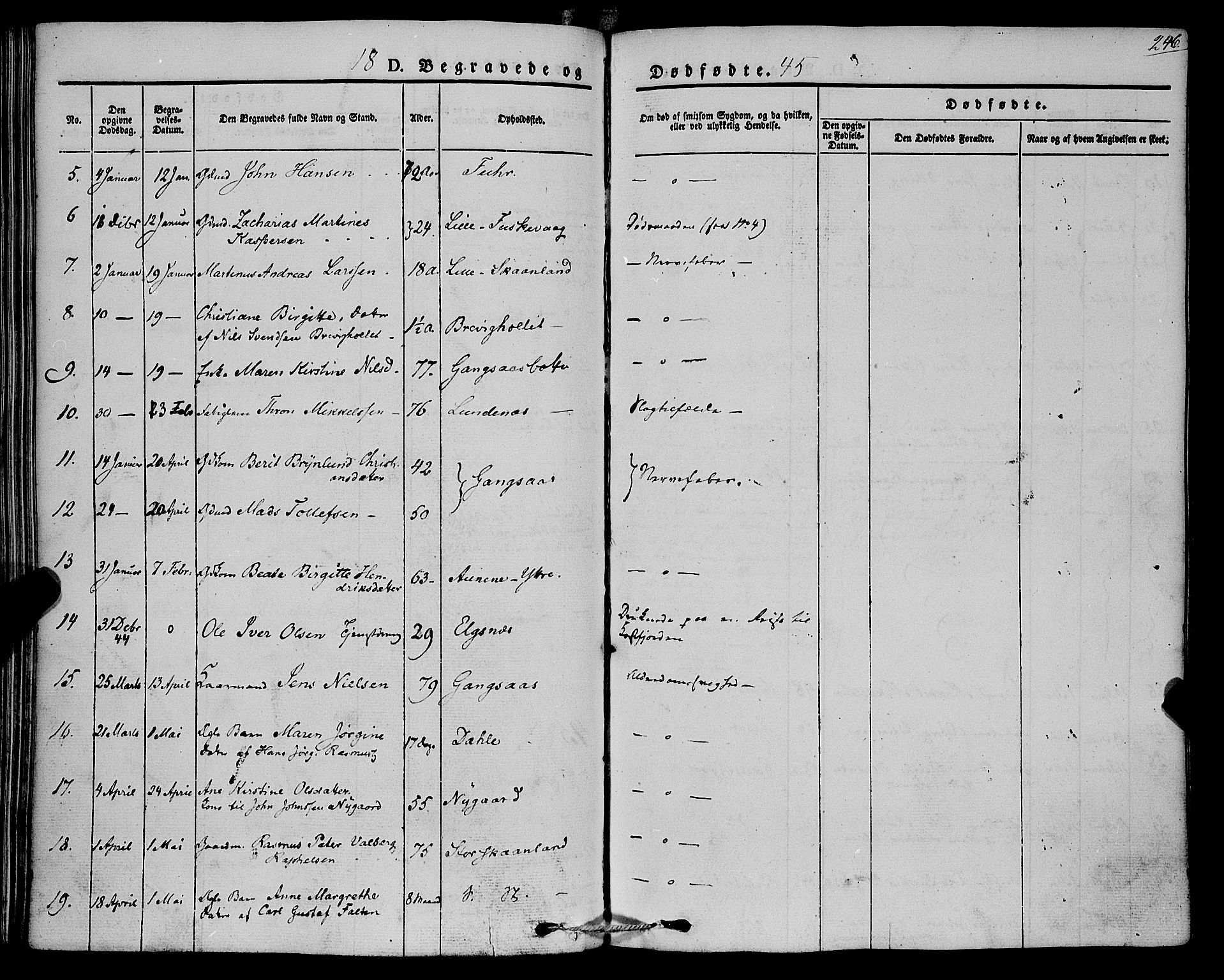 Trondenes sokneprestkontor, SATØ/S-1319/H/Ha/L0009kirke: Parish register (official) no. 9, 1841-1852, p. 246