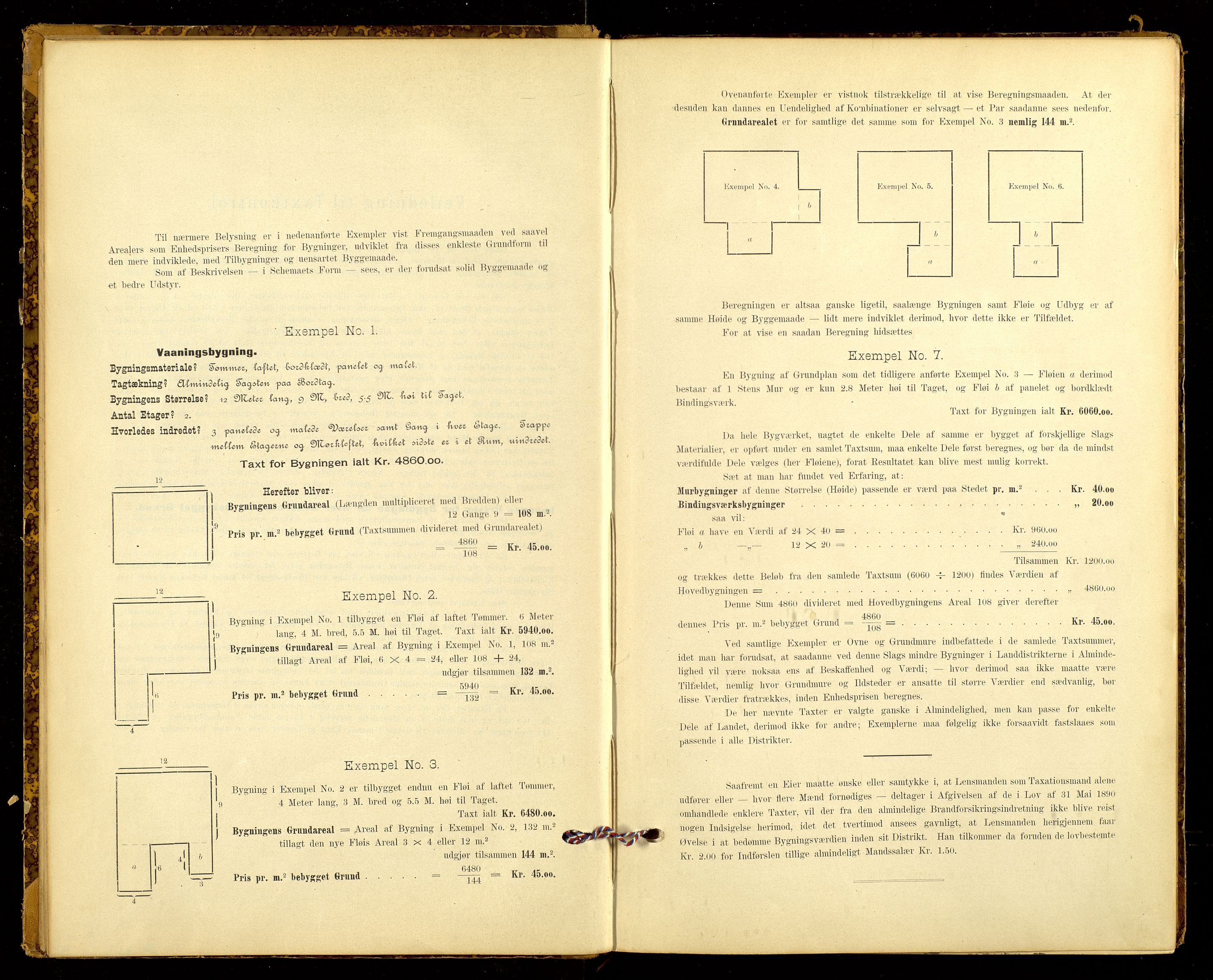 Norges Brannkasse, Kvikne, AV/SAH-NBRANK-028/F/L0005: Branntakstprotokoll, 1894-1935