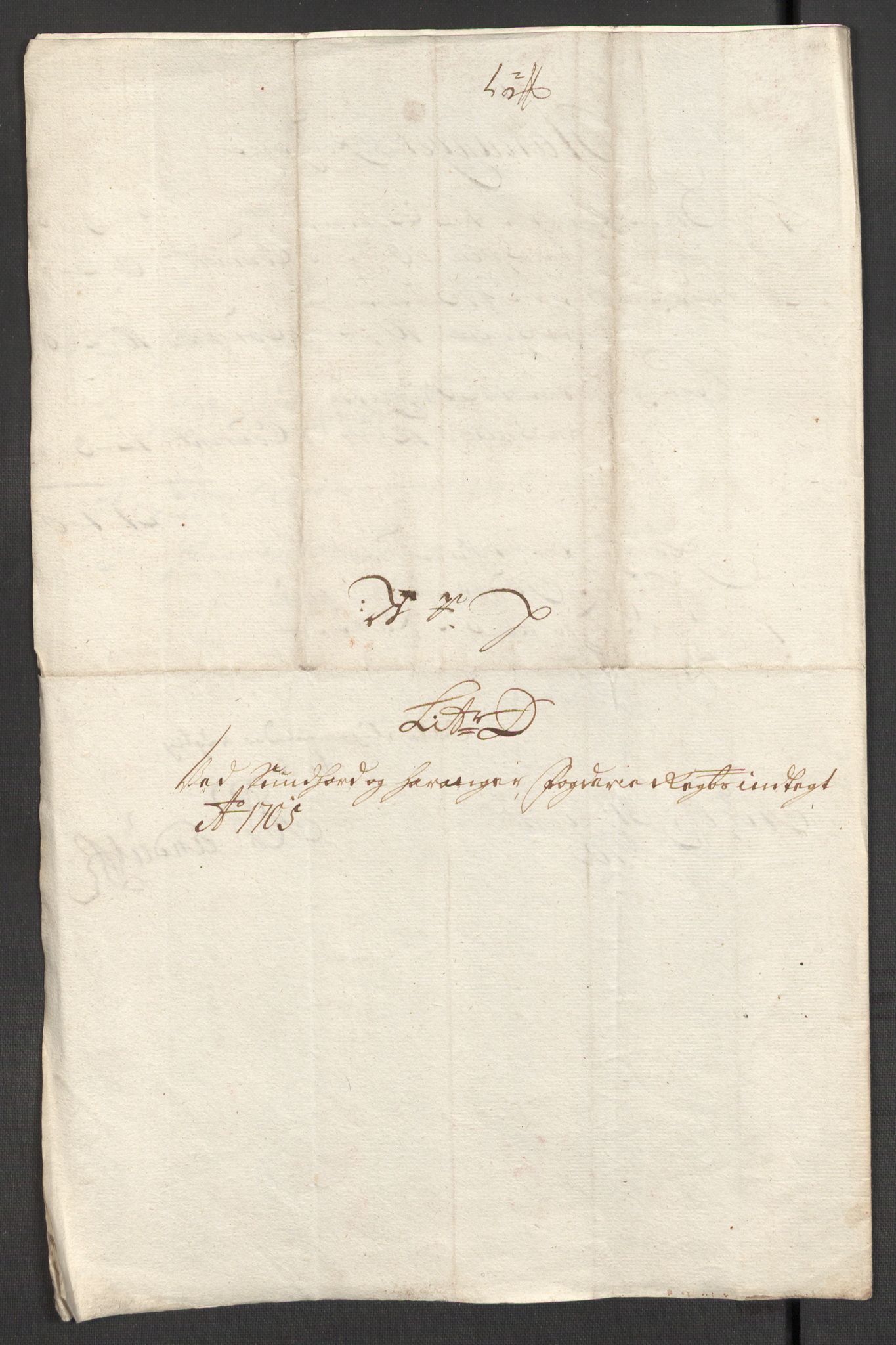 Rentekammeret inntil 1814, Reviderte regnskaper, Fogderegnskap, AV/RA-EA-4092/R48/L2983: Fogderegnskap Sunnhordland og Hardanger, 1705, p. 139