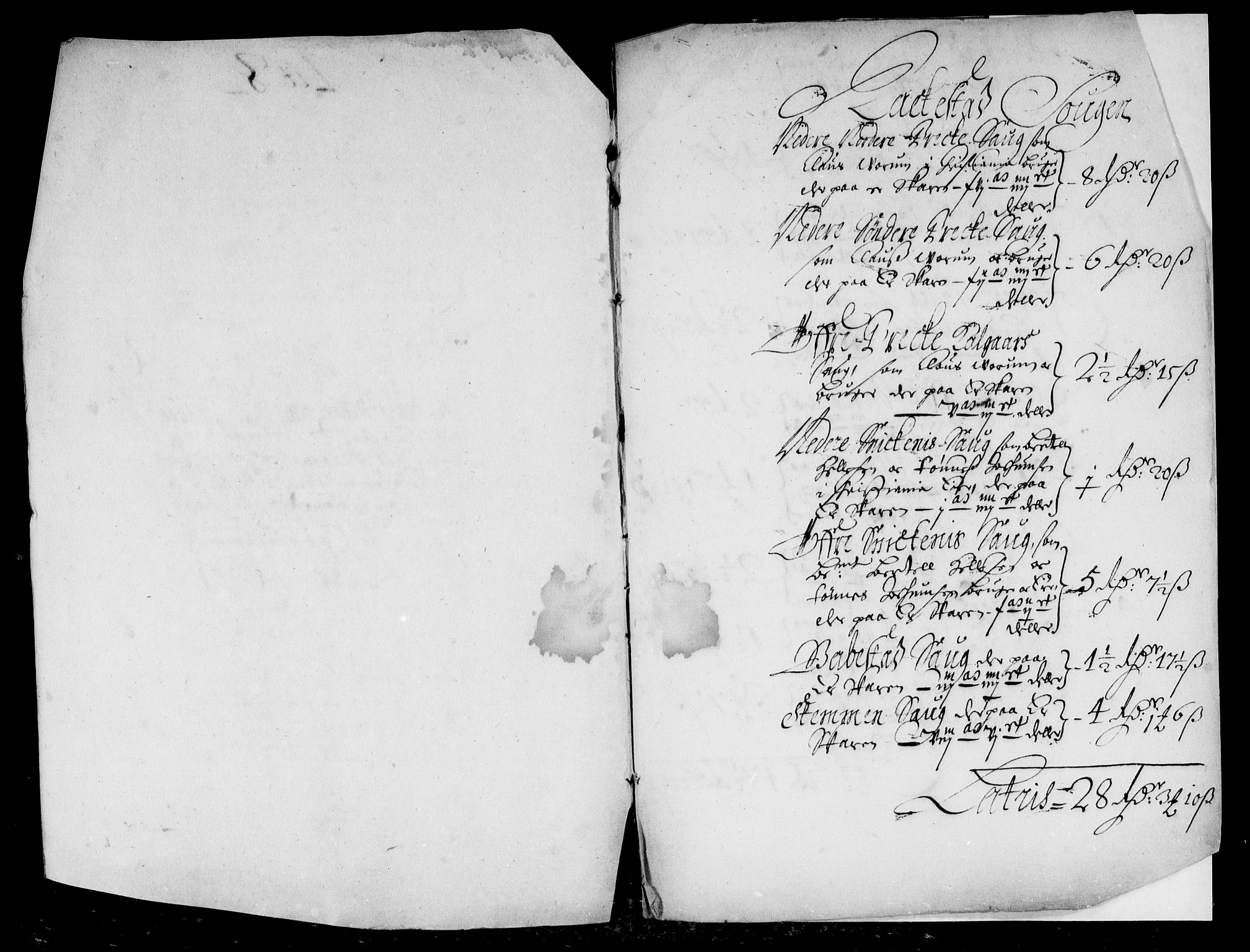 Rentekammeret inntil 1814, Reviderte regnskaper, Stiftamtstueregnskaper, Landkommissariatet på Akershus og Akershus stiftamt, AV/RA-EA-5869/R/Rb/L0076: Akershus stiftamt, 1671