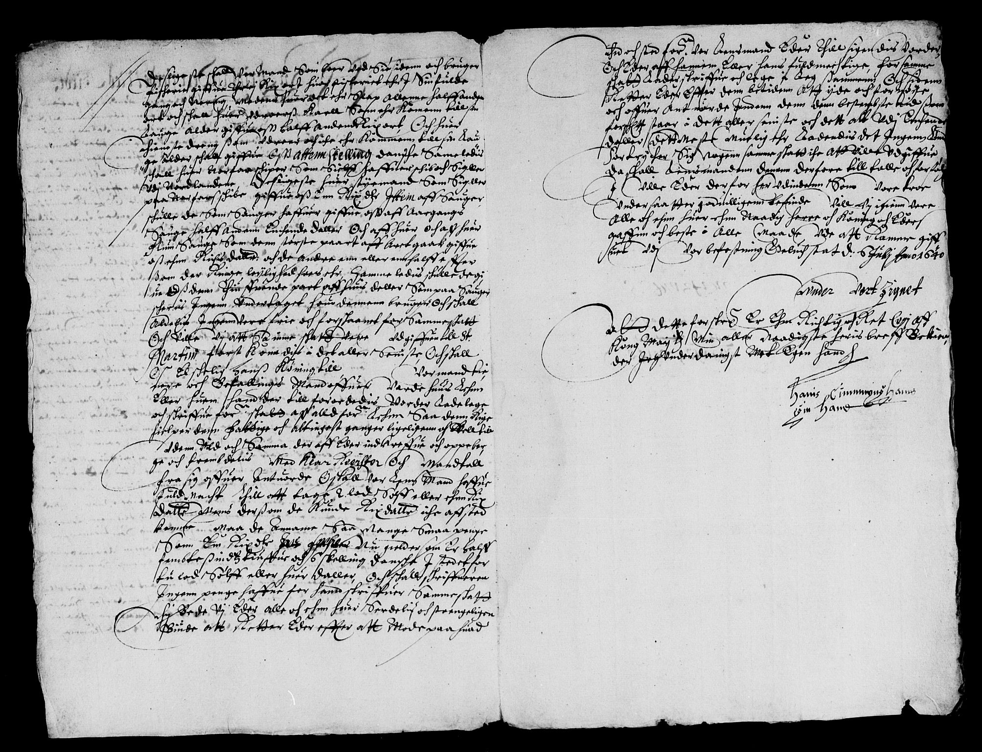 Rentekammeret inntil 1814, Reviderte regnskaper, Lensregnskaper, AV/RA-EA-5023/R/Rb/Rbæ/L0005: Vardøhus len, 1633-1645