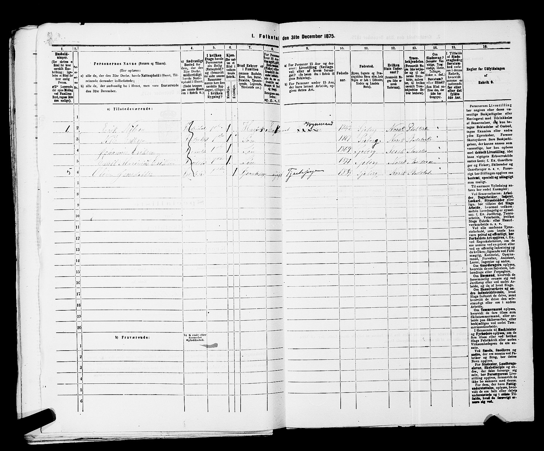 RA, 1875 census for 0103B Fredrikstad/Fredrikstad, 1875, p. 1704