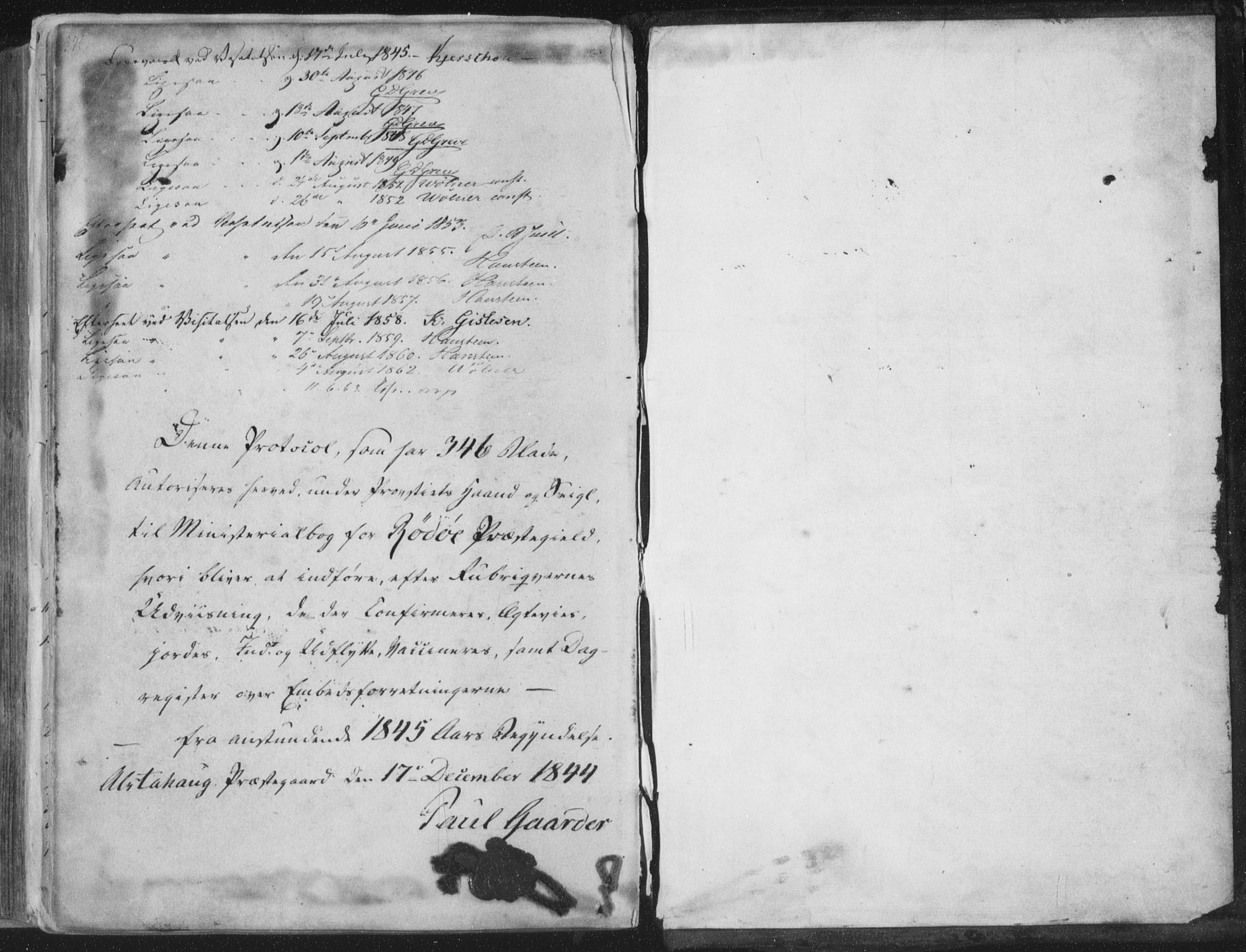 Ministerialprotokoller, klokkerbøker og fødselsregistre - Nordland, SAT/A-1459/841/L0604: Parish register (official) no. 841A09 /1, 1845-1862