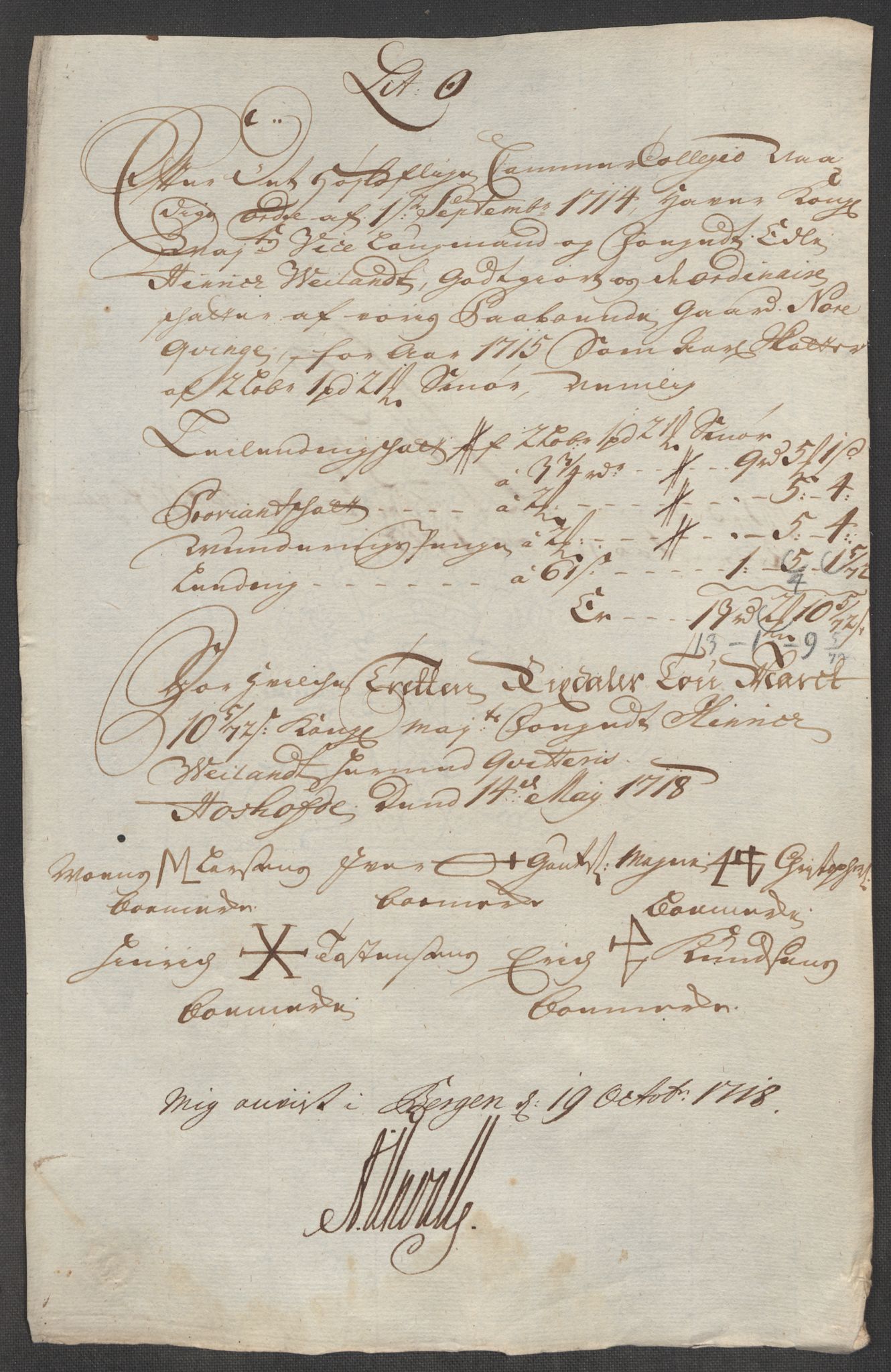 Rentekammeret inntil 1814, Reviderte regnskaper, Fogderegnskap, AV/RA-EA-4092/R51/L3198: Fogderegnskap Nordhordland og Voss, 1715, p. 291