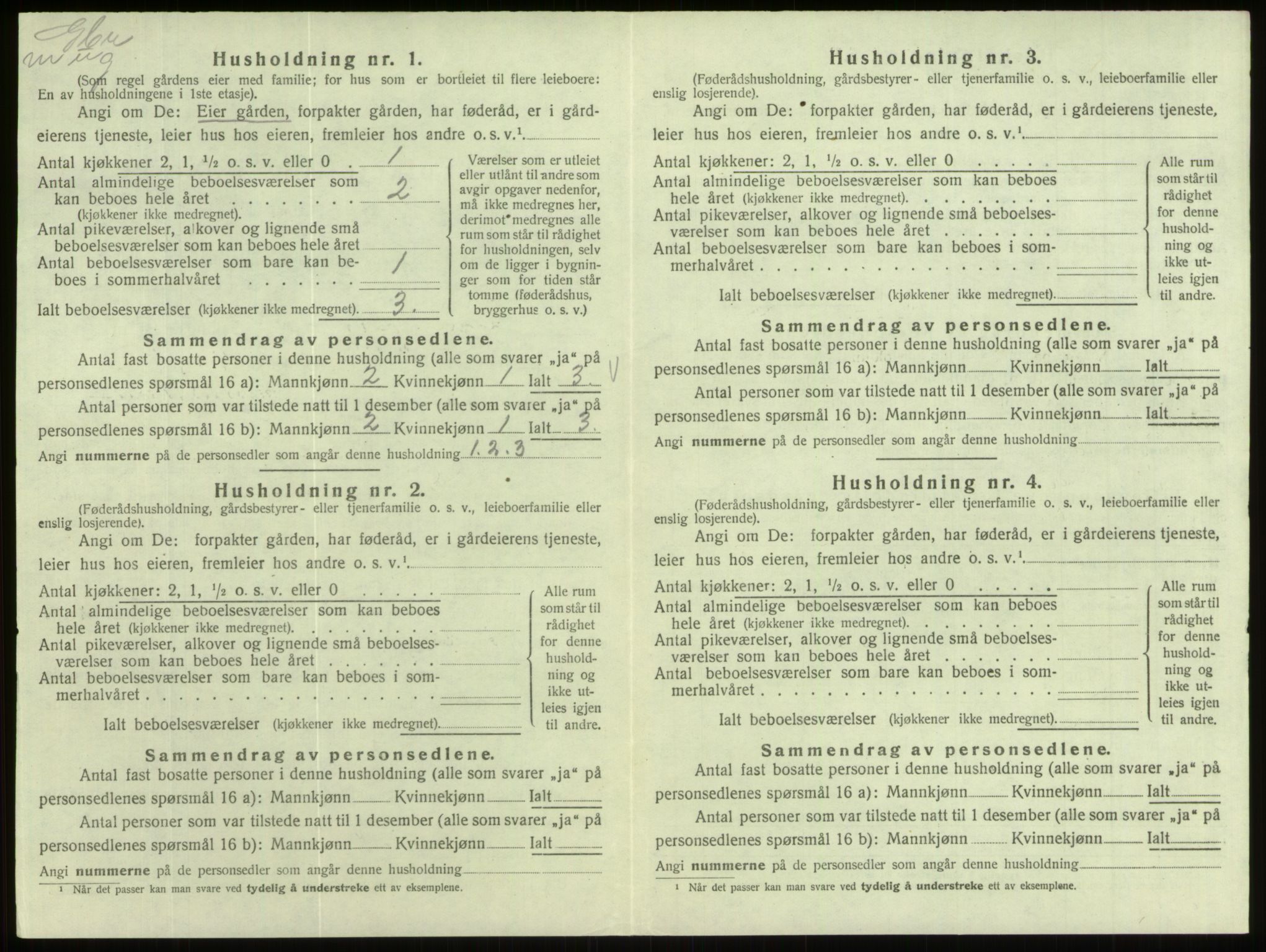 SAB, 1920 census for Eid, 1920, p. 473