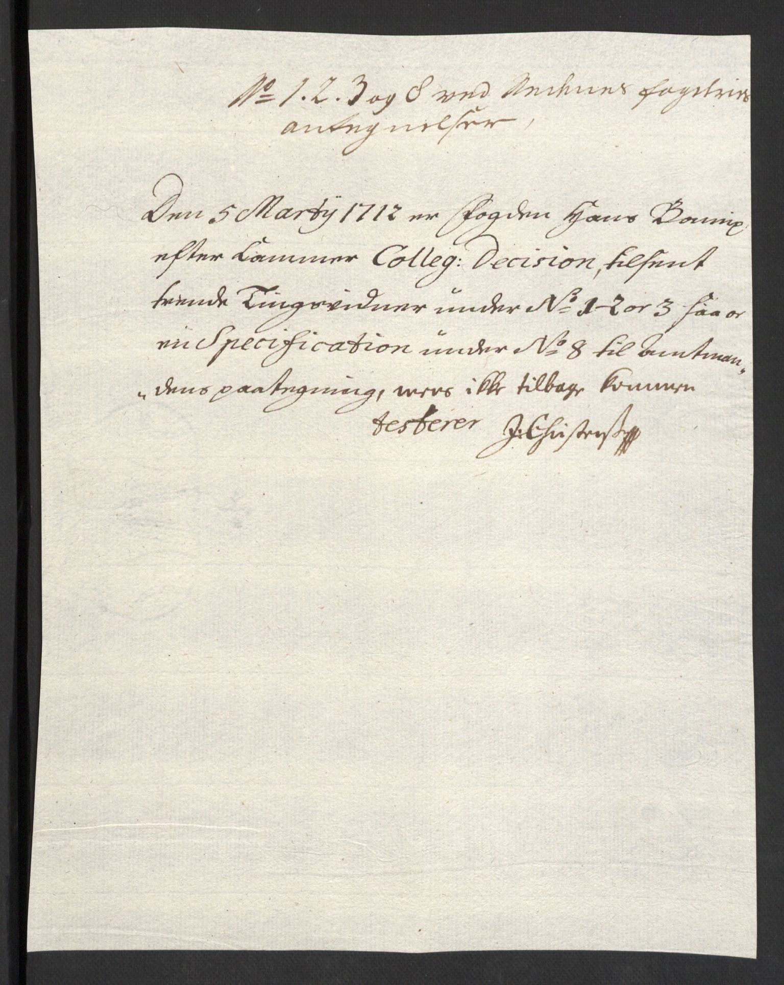 Rentekammeret inntil 1814, Reviderte regnskaper, Fogderegnskap, AV/RA-EA-4092/R39/L2318: Fogderegnskap Nedenes, 1706-1709, p. 424