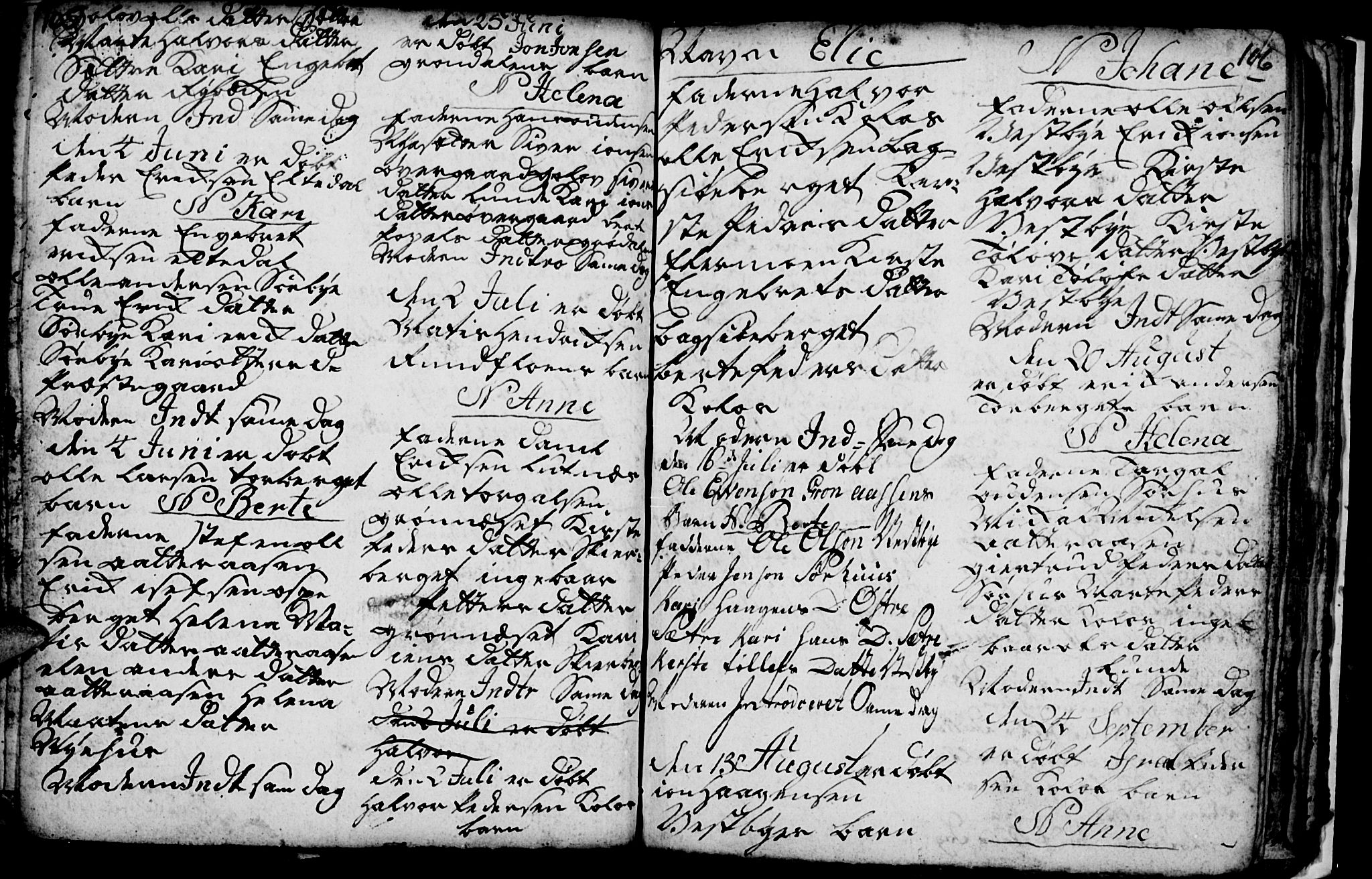 Trysil prestekontor, AV/SAH-PREST-046/H/Ha/Hab/L0001: Parish register (copy) no. 1, 1781-1799, p. 105-106