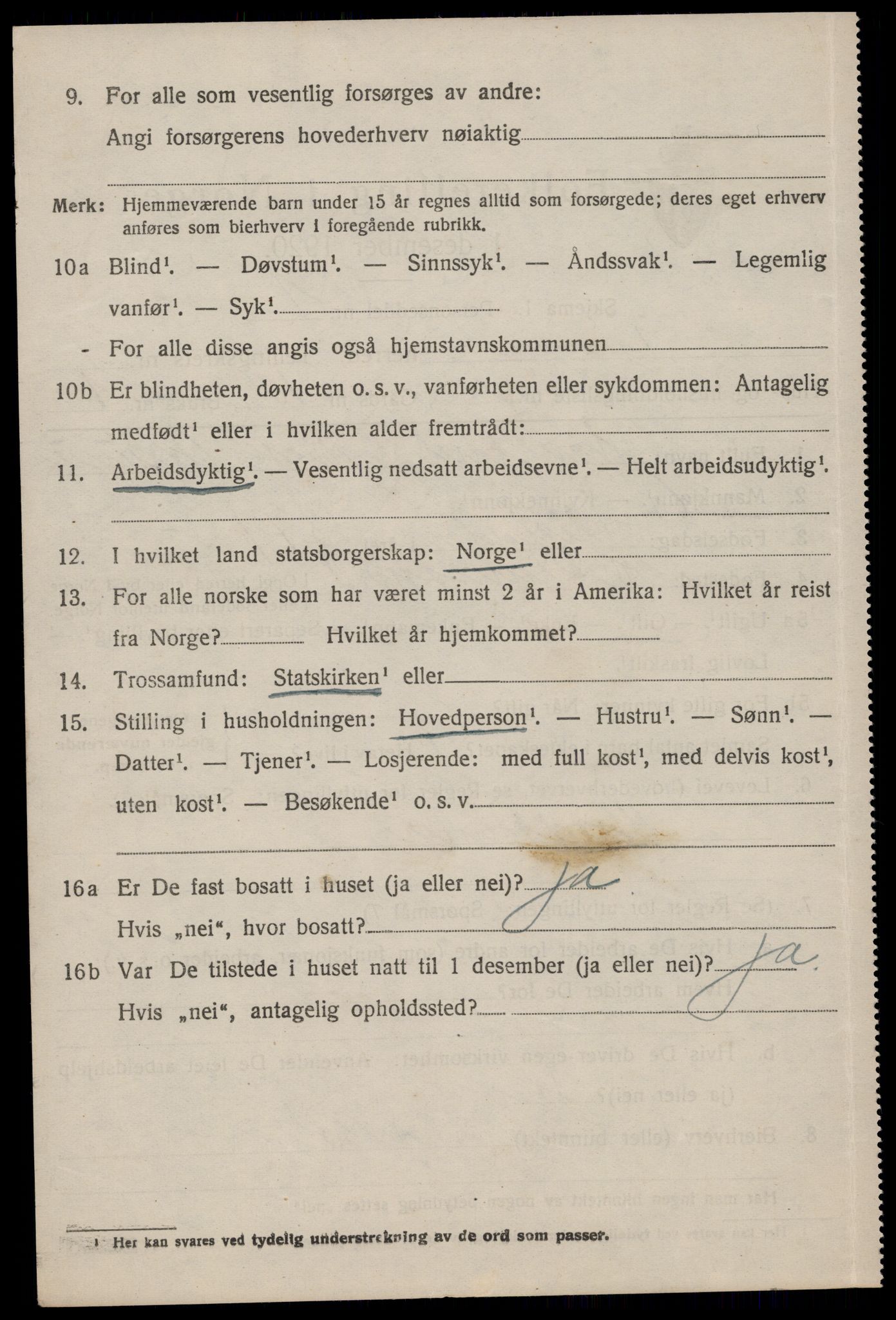 SAKO, 1920 census for Tinn, 1920, p. 3817