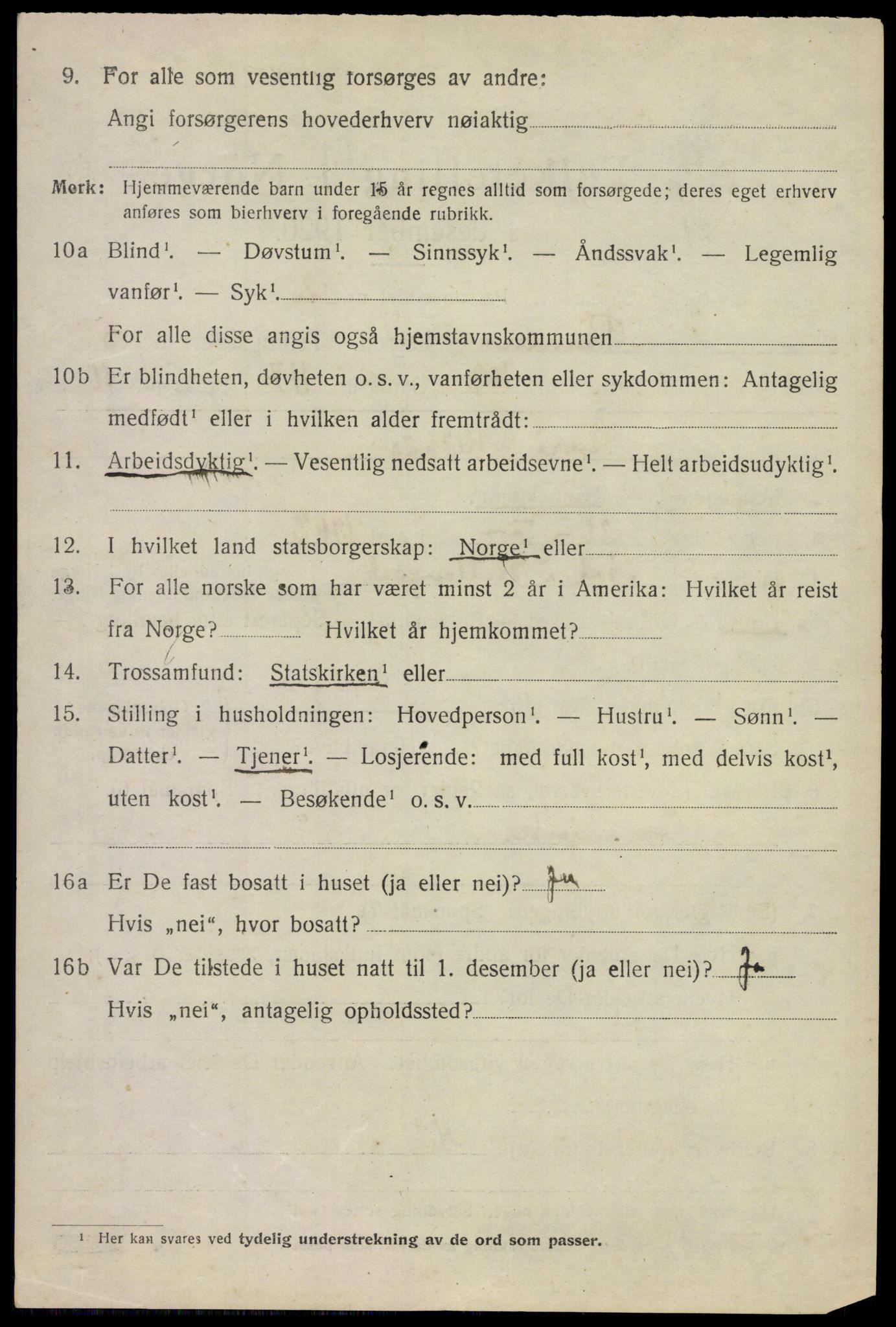 SAKO, 1920 census for Ramnes, 1920, p. 6191