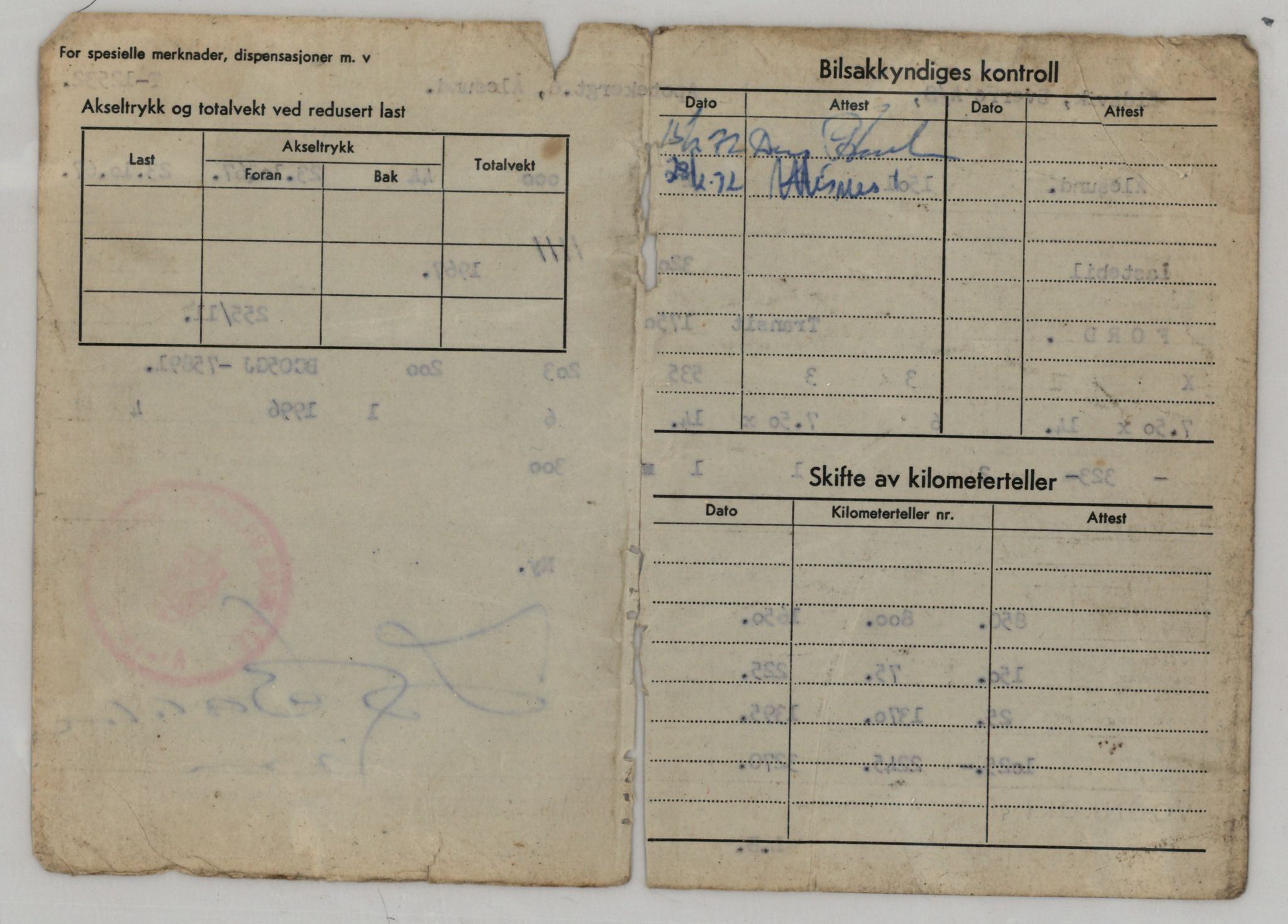Møre og Romsdal vegkontor - Ålesund trafikkstasjon, AV/SAT-A-4099/F/Fe/L0034: Registreringskort for kjøretøy T 12500 - T 12652, 1927-1998, p. 580