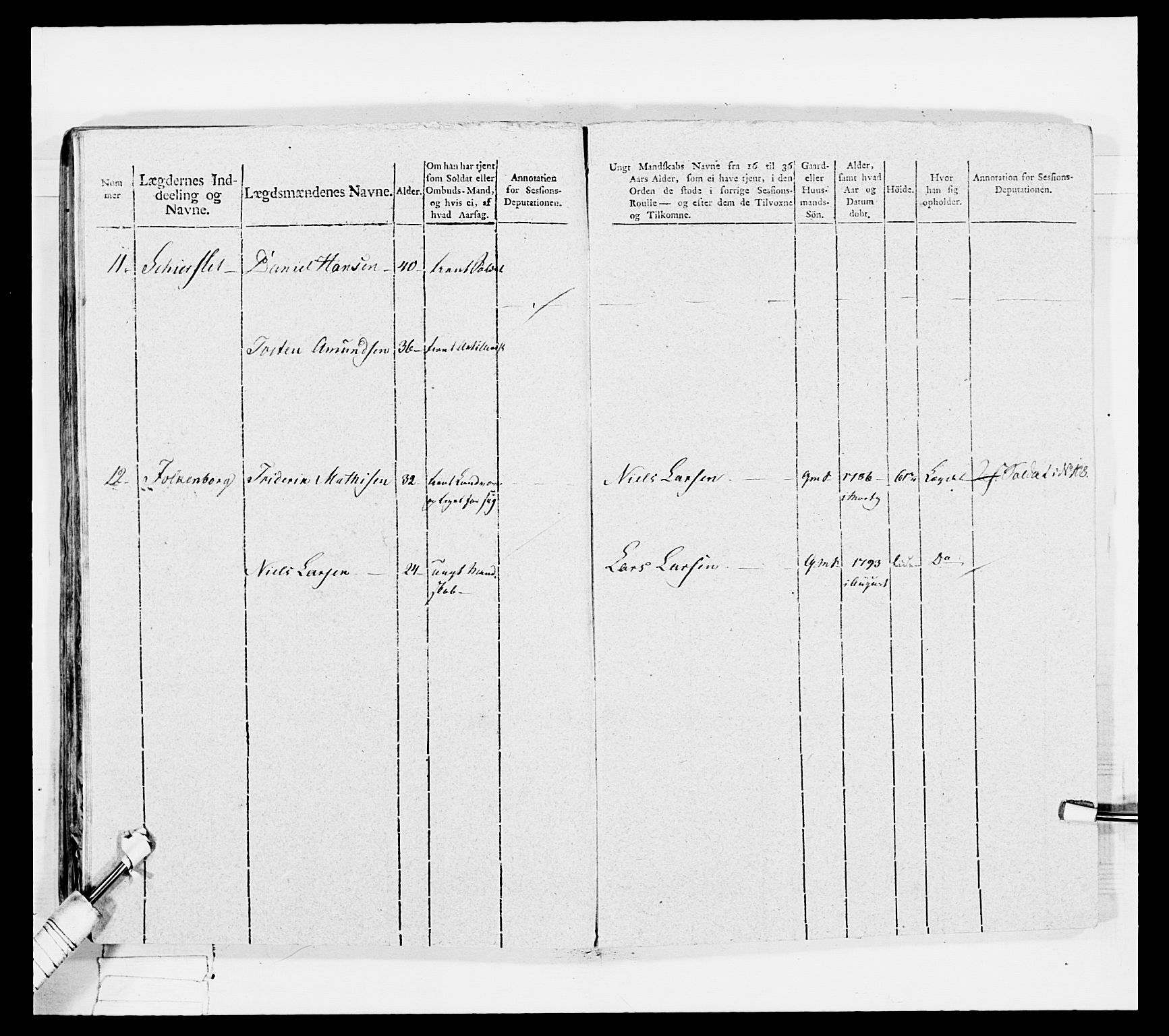 Generalitets- og kommissariatskollegiet, Det kongelige norske kommissariatskollegium, AV/RA-EA-5420/E/Eh/L0034: Nordafjelske gevorbne infanteriregiment, 1810, p. 394