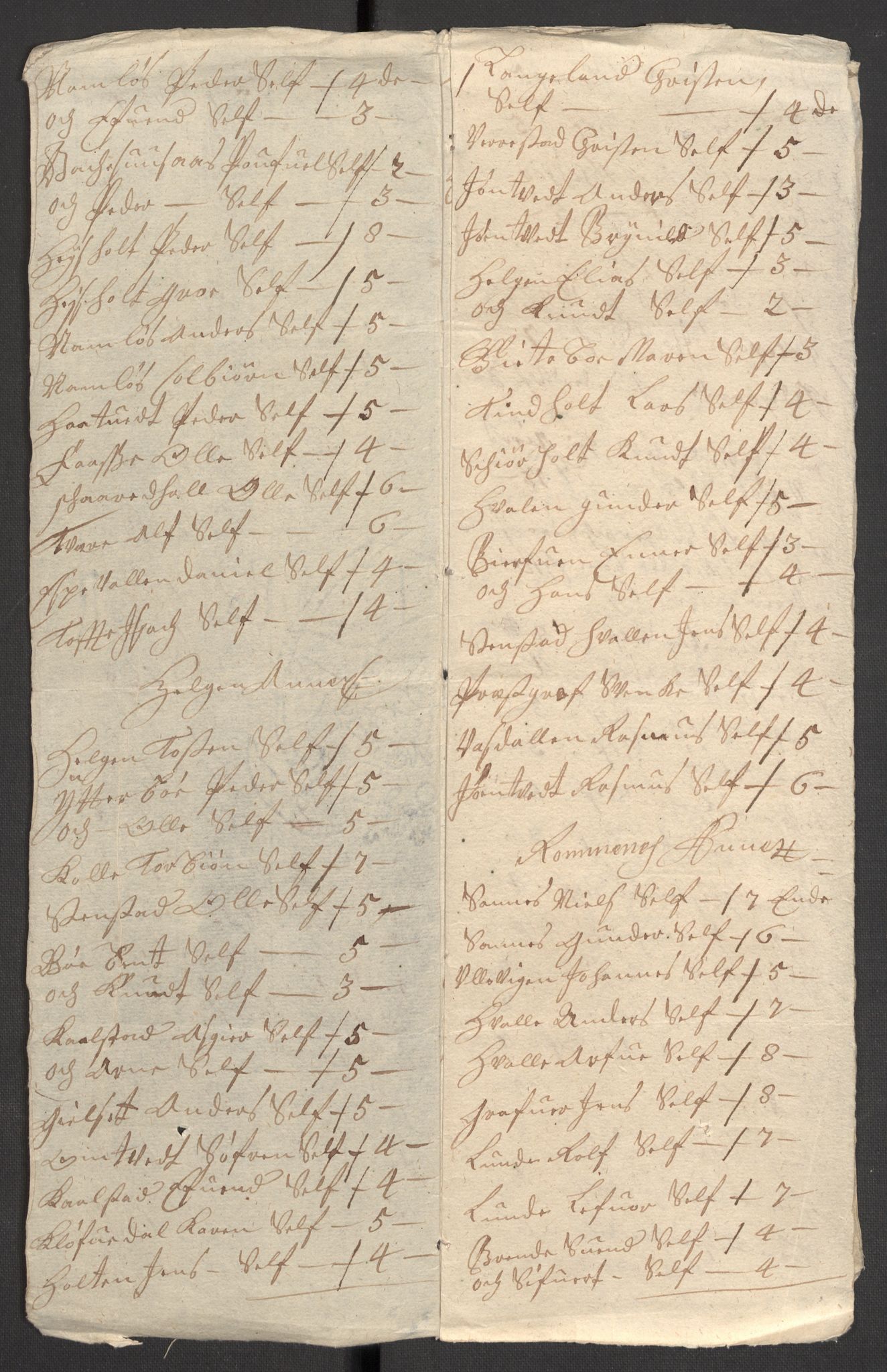 Rentekammeret inntil 1814, Reviderte regnskaper, Fogderegnskap, AV/RA-EA-4092/R36/L2121: Fogderegnskap Øvre og Nedre Telemark og Bamble, 1711, p. 110