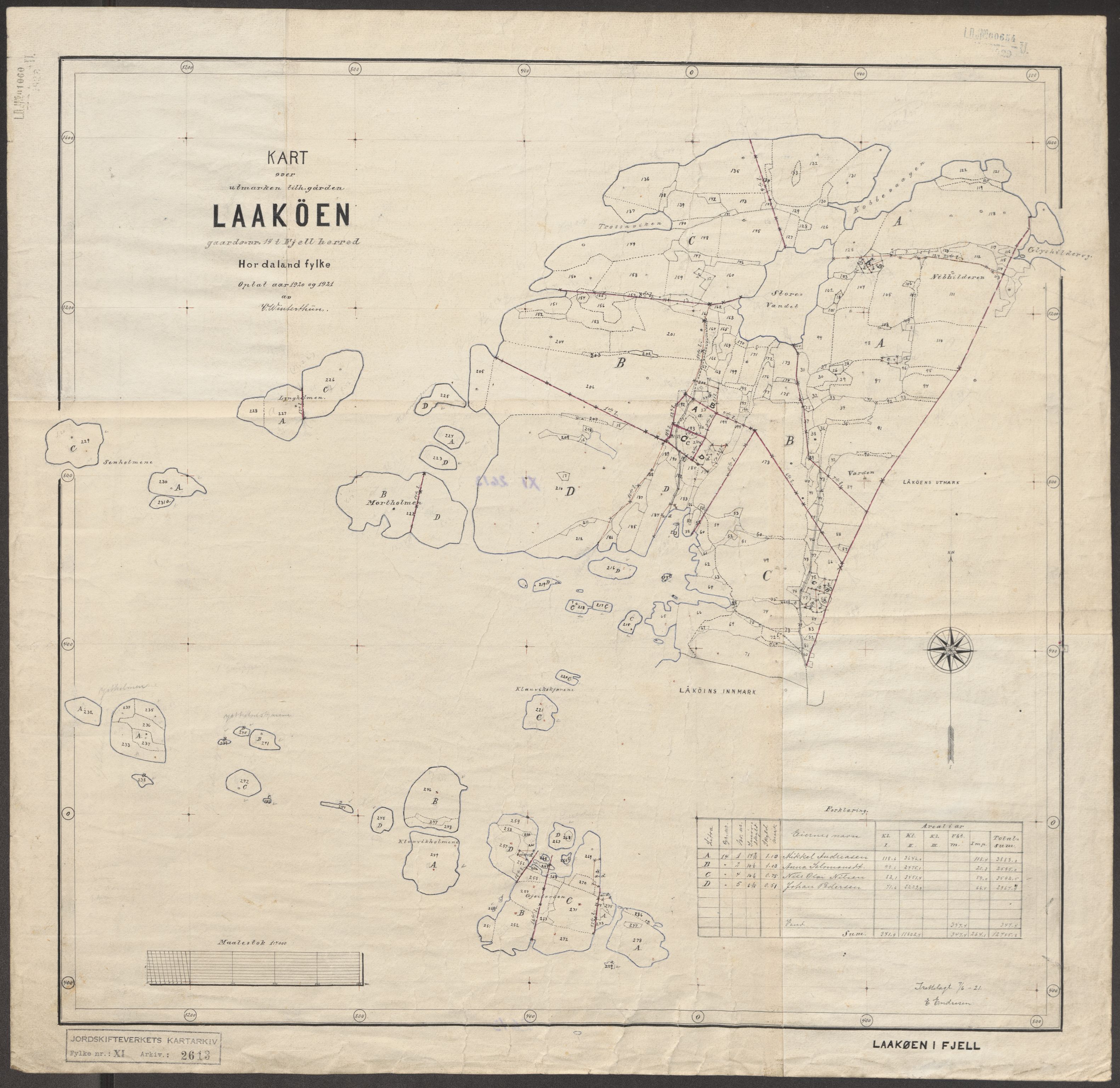 Jordskifteverkets kartarkiv, RA/S-3929/T, 1859-1988, p. 2936