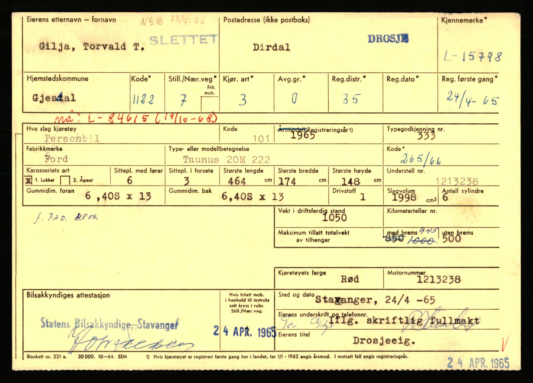 Stavanger trafikkstasjon, AV/SAST-A-101942/0/F/L0029: L-15700 - L-16299, 1930-1971, p. 381