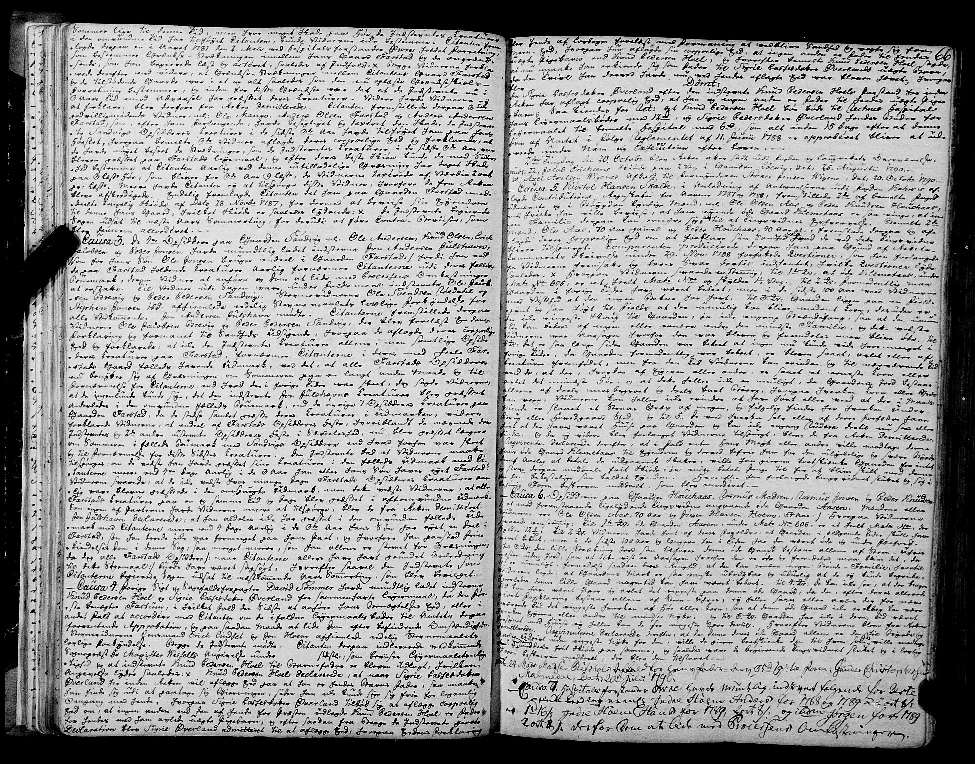 Romsdal sorenskriveri, AV/SAT-A-4149/1/1/1A/L0017: Tingbok, 1789-1803, p. 65b-66a