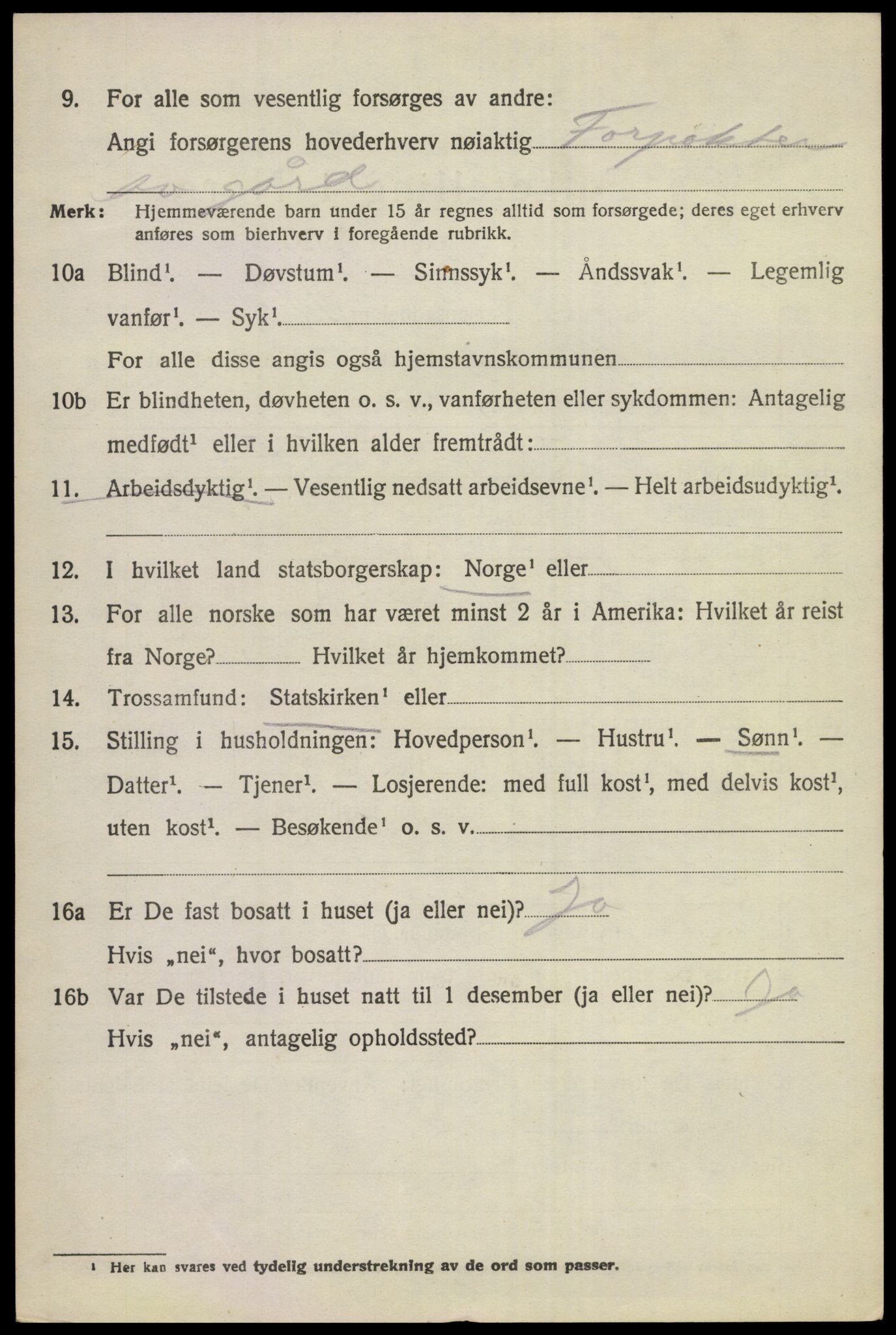 SAKO, 1920 census for Norderhov, 1920, p. 22217