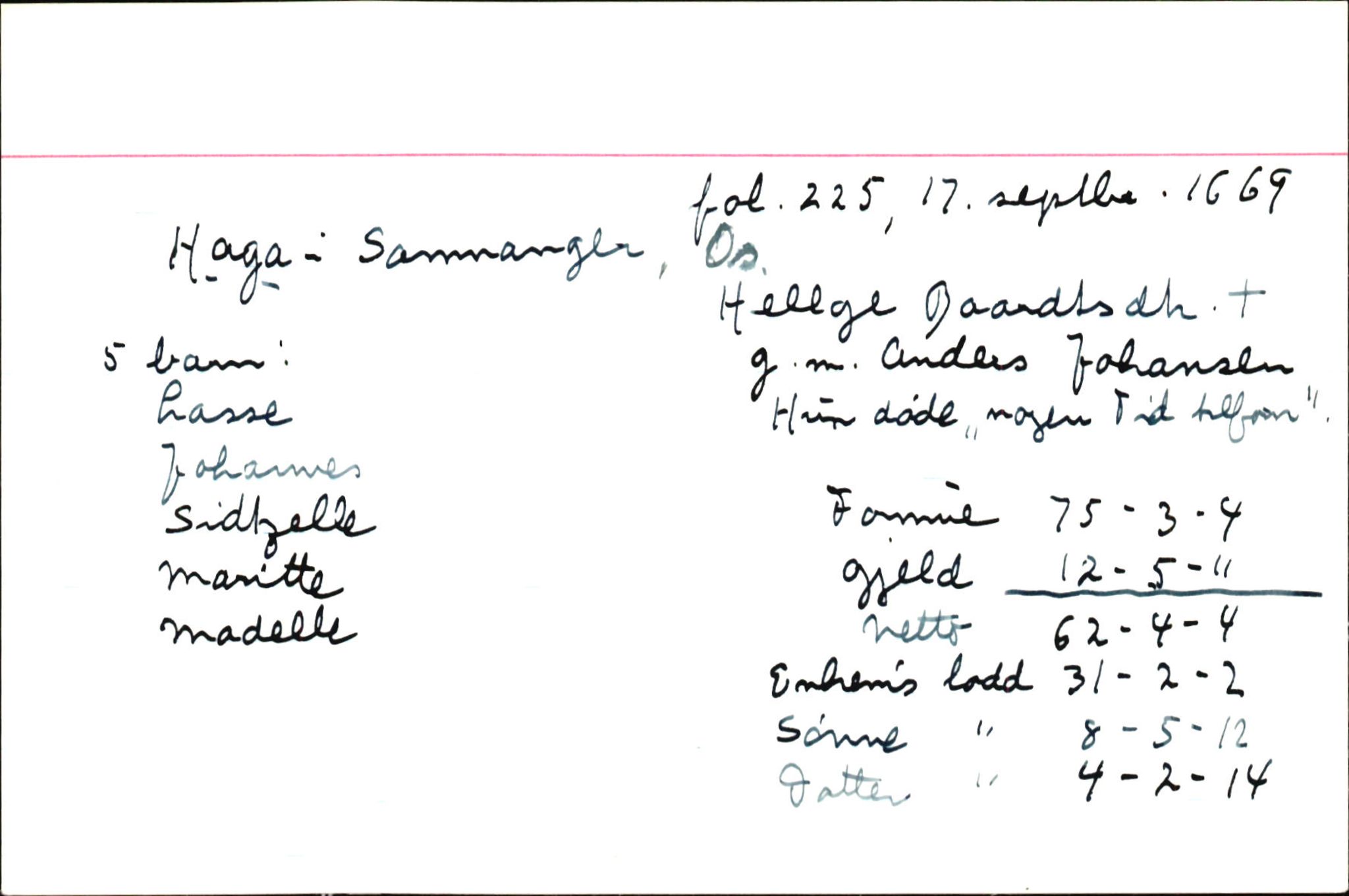 Skiftekort ved Statsarkivet i Bergen, SAB/SKIFTEKORT/004/L0001: Skifteprotokoll nr. 1-2, 1668-1699, p. 167