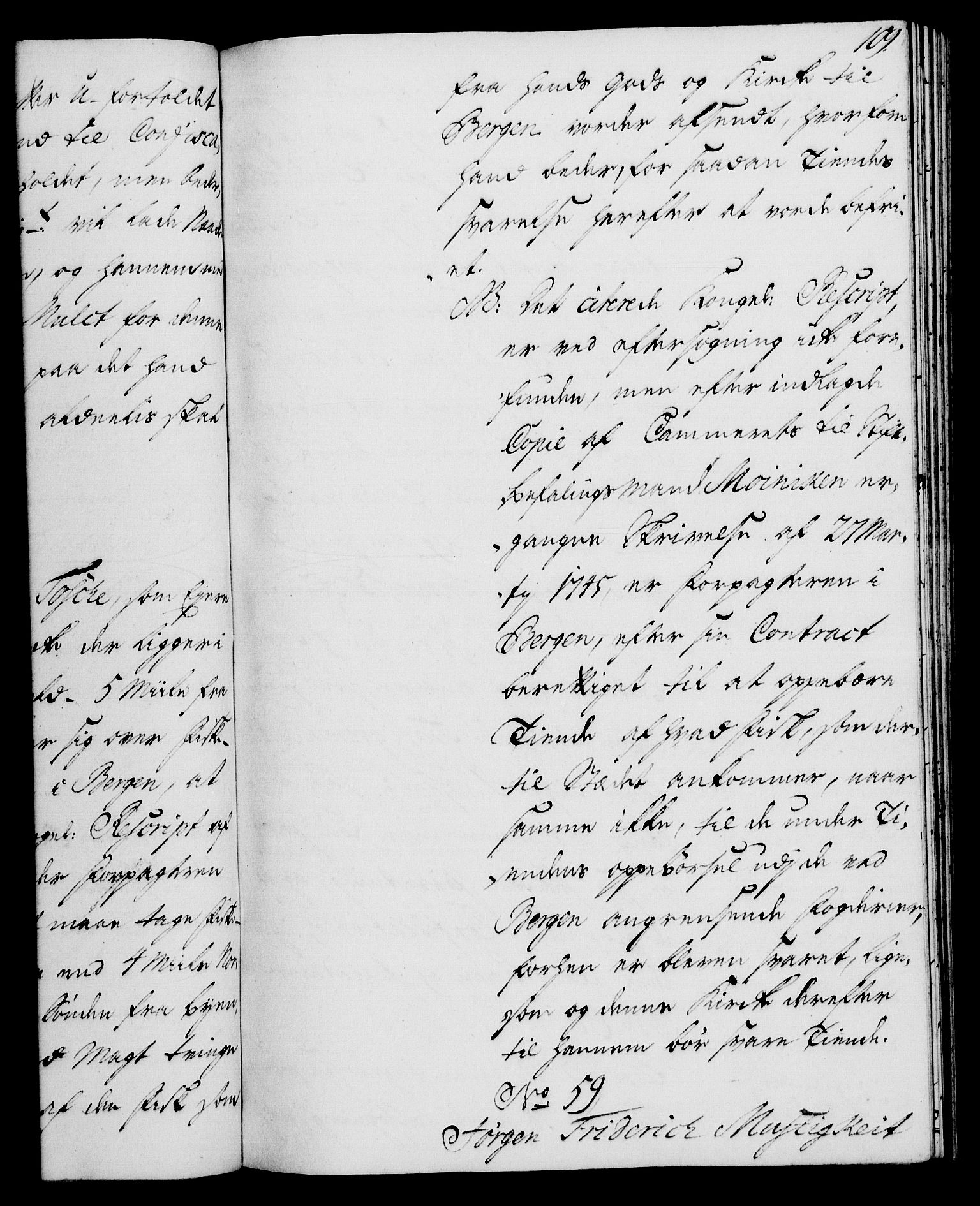 Rentekammeret, Kammerkanselliet, RA/EA-3111/G/Gh/Gha/L0027: Norsk ekstraktmemorialprotokoll (merket RK 53.72), 1745-1746, p. 109
