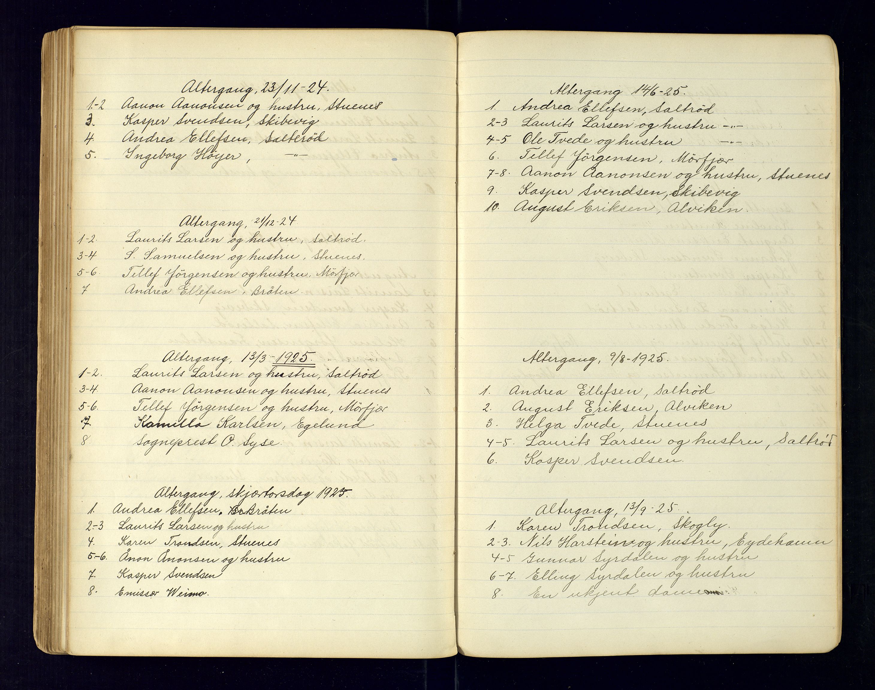 Austre Moland sokneprestkontor, AV/SAK-1111-0001/F/Fc/Fcb/L0001: Communicants register no. C-1, 1879-1939