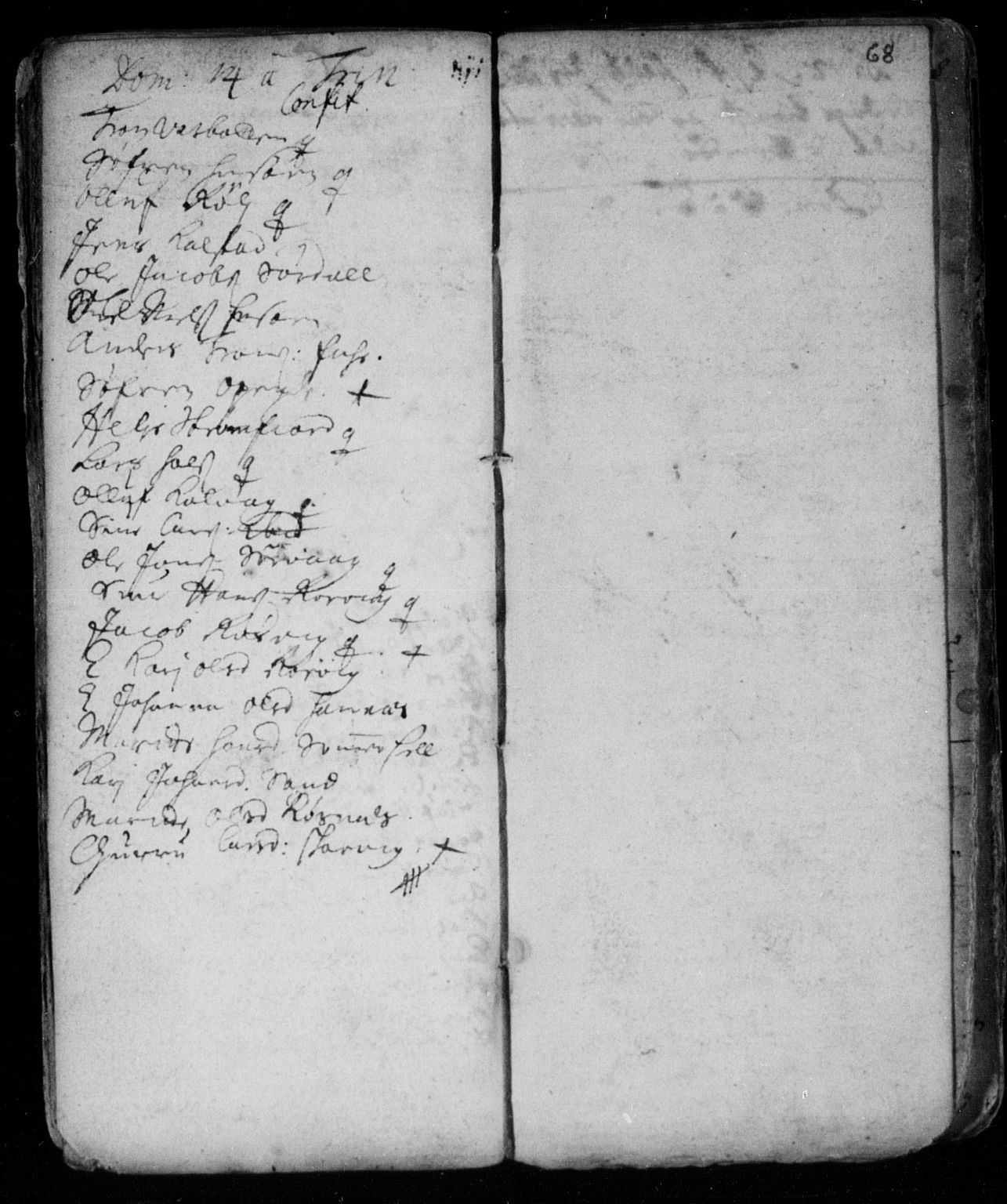 Ministerialprotokoller, klokkerbøker og fødselsregistre - Nordland, AV/SAT-A-1459/859/L0840: Parish register (official) no. 859A00, 1708-1738, p. 68