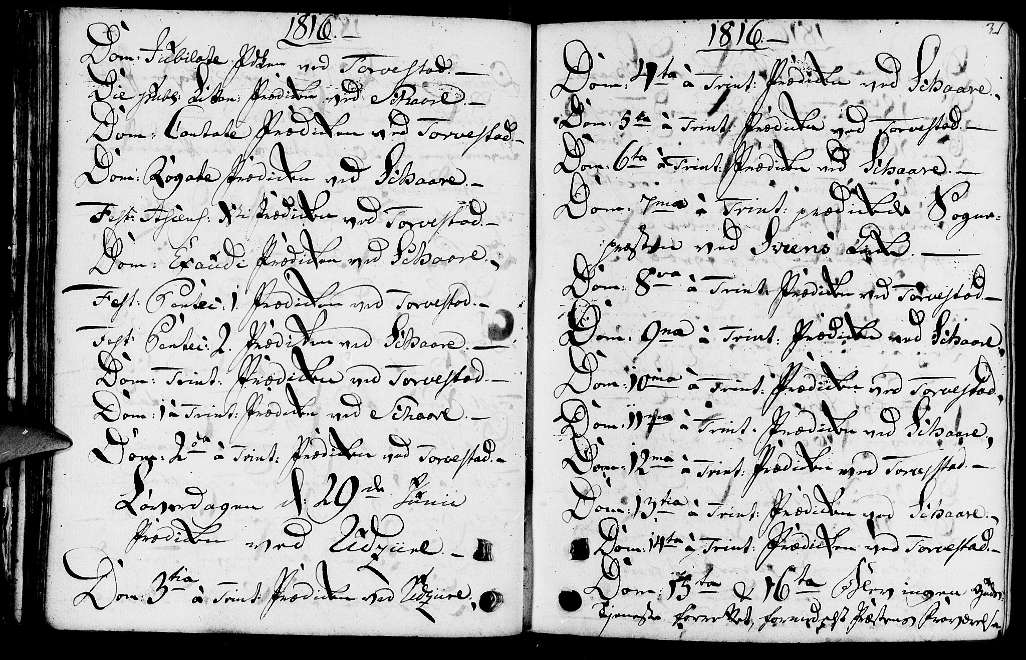 Torvastad sokneprestkontor, AV/SAST-A -101857/H/Ha/Haa/L0002: Parish register (official) no. A 2, 1801-1817, p. 31