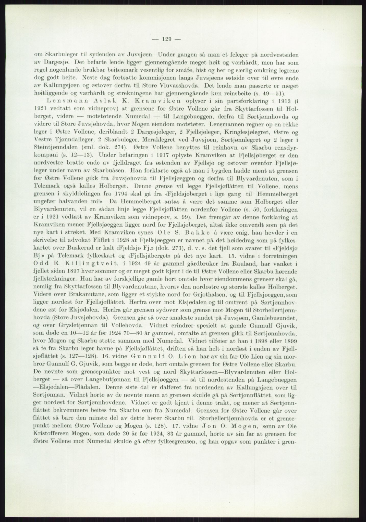 Høyfjellskommisjonen, AV/RA-S-1546/X/Xa/L0001: Nr. 1-33, 1909-1953, p. 1899