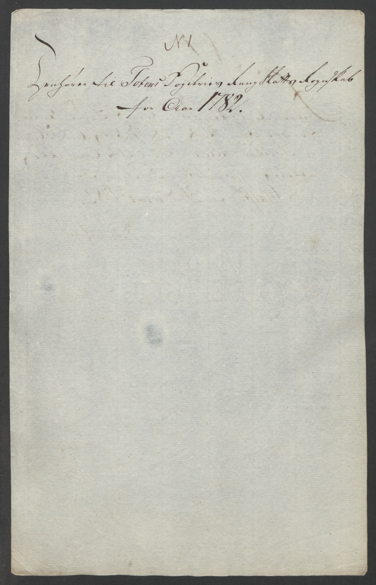 Rentekammeret inntil 1814, Reviderte regnskaper, Fogderegnskap, AV/RA-EA-4092/R19/L1399: Fogderegnskap Toten, Hadeland og Vardal, 1762-1783, p. 547