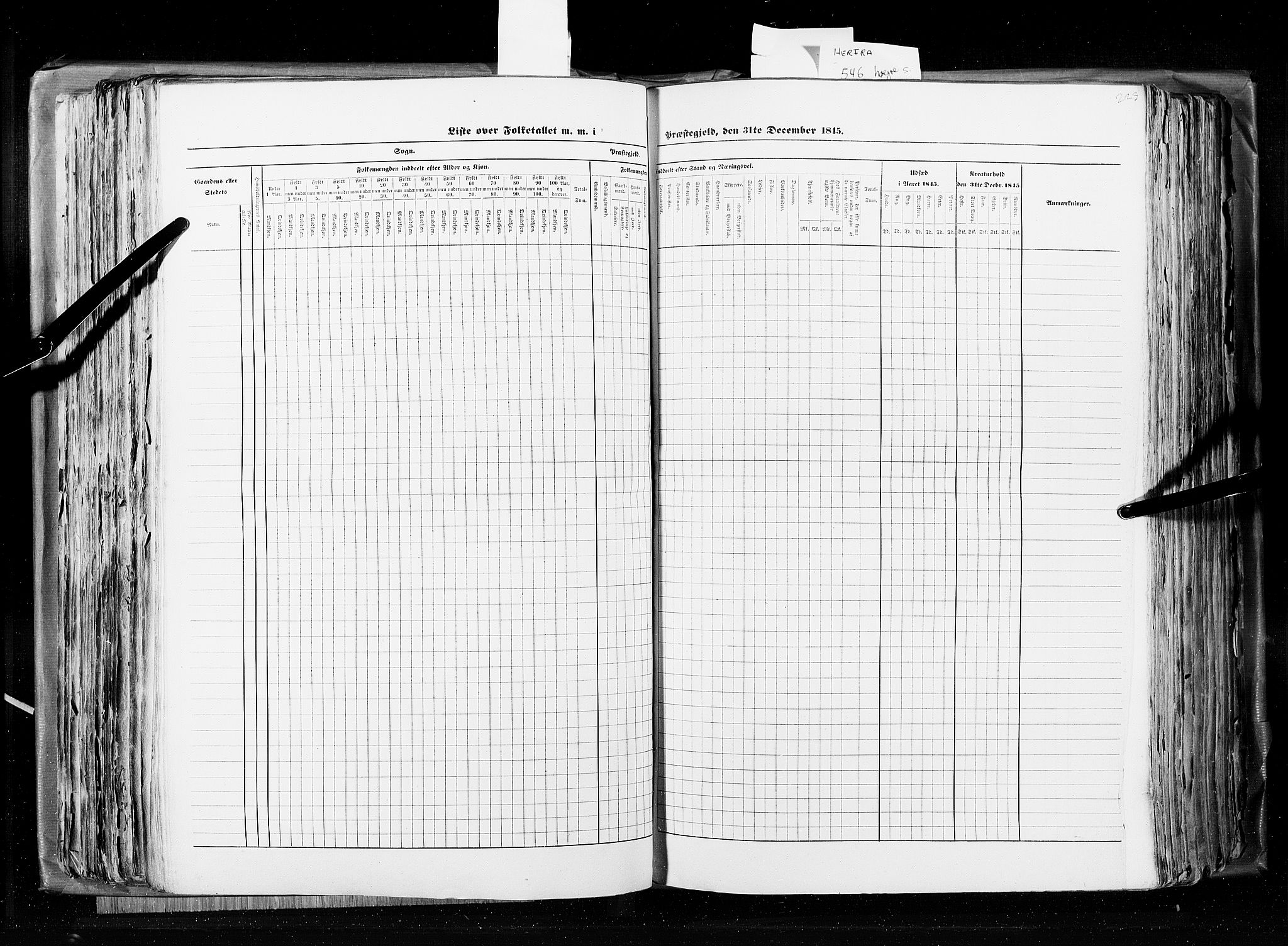 RA, Census 1845, vol. 8: Romsdal amt og Søndre Trondhjems amt, 1845, p. 223