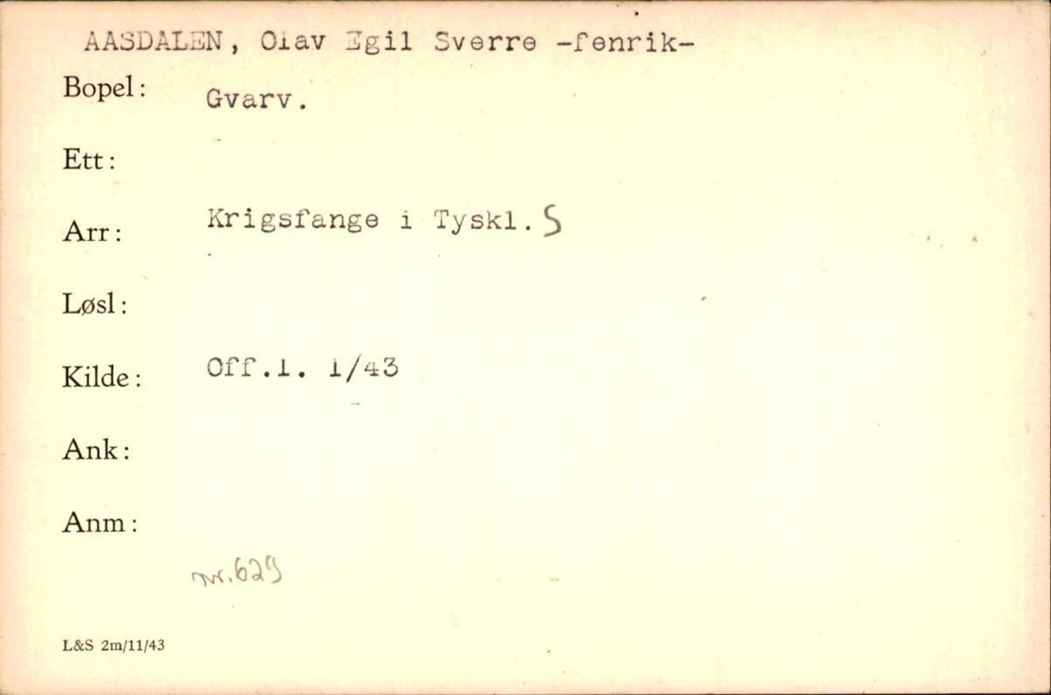 Forsvaret, Forsvarets krigshistoriske avdeling, AV/RA-RAFA-2017/Y/Yf/L0200: II-C-11-2102  -  Norske krigsfanger i Tyskland, 1940-1945, p. 14