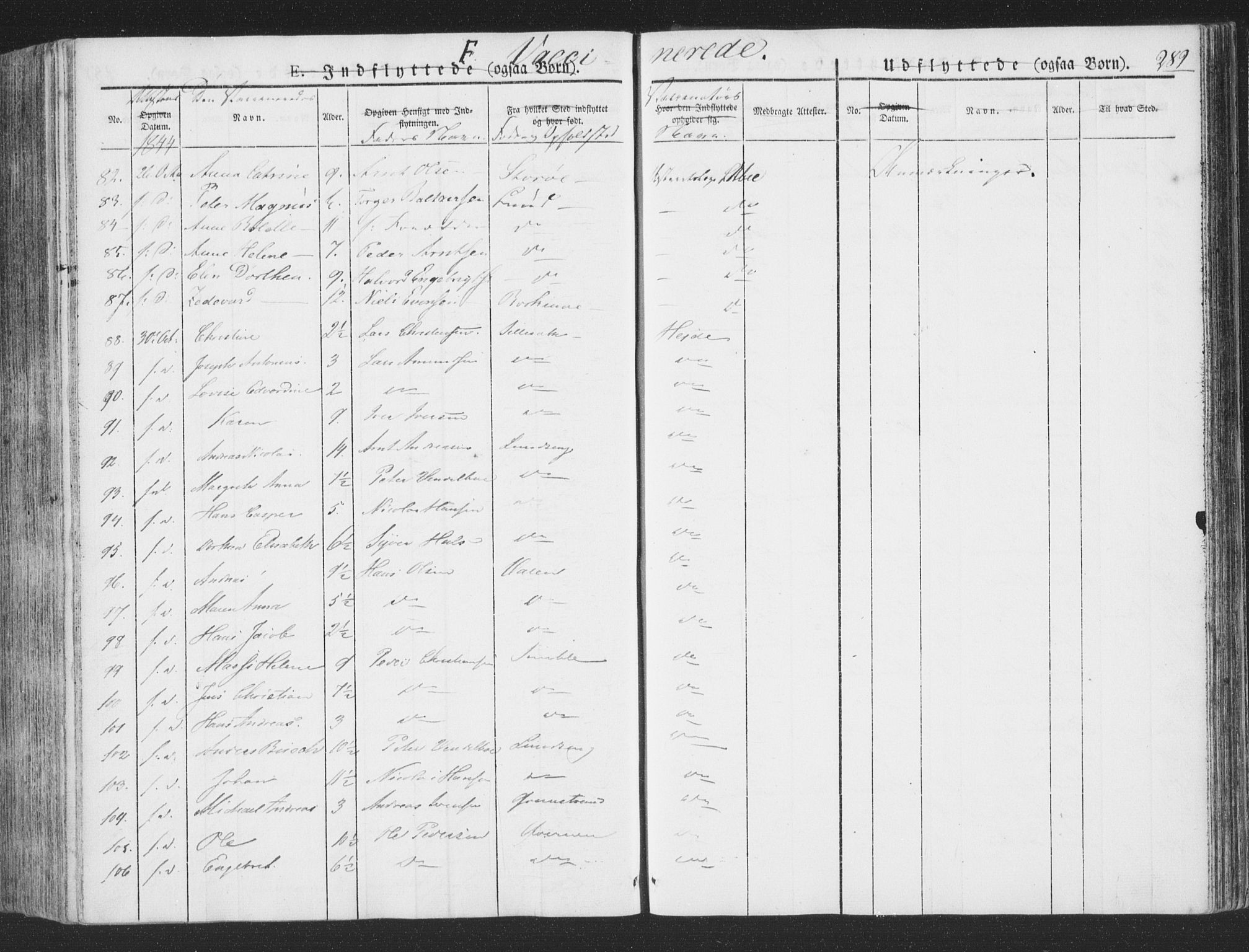 Ministerialprotokoller, klokkerbøker og fødselsregistre - Nord-Trøndelag, AV/SAT-A-1458/780/L0639: Parish register (official) no. 780A04, 1830-1844, p. 289