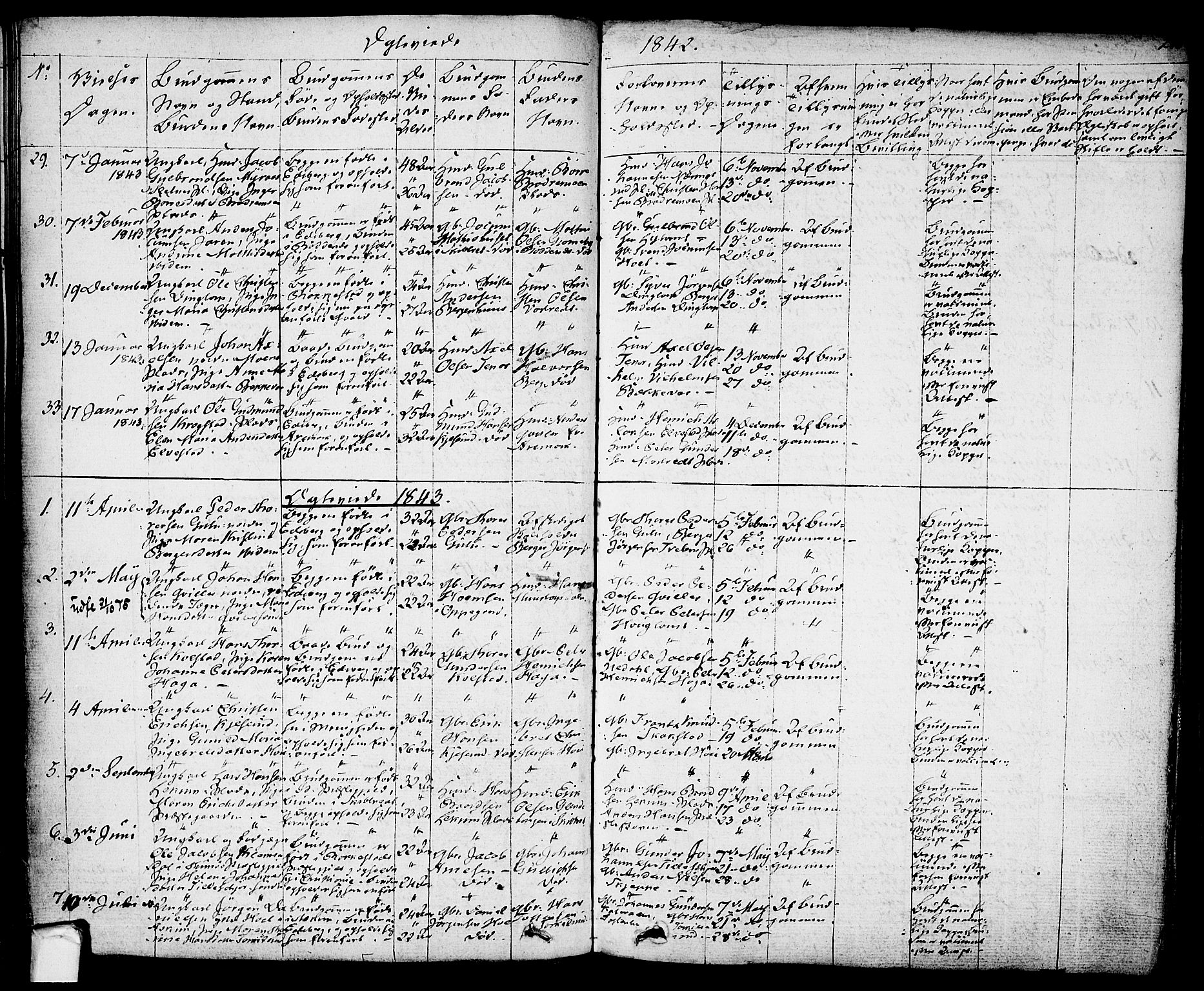 Eidsberg prestekontor Kirkebøker, SAO/A-10905/F/Fa/L0008: Parish register (official) no. I 8, 1832-1848, p. 258