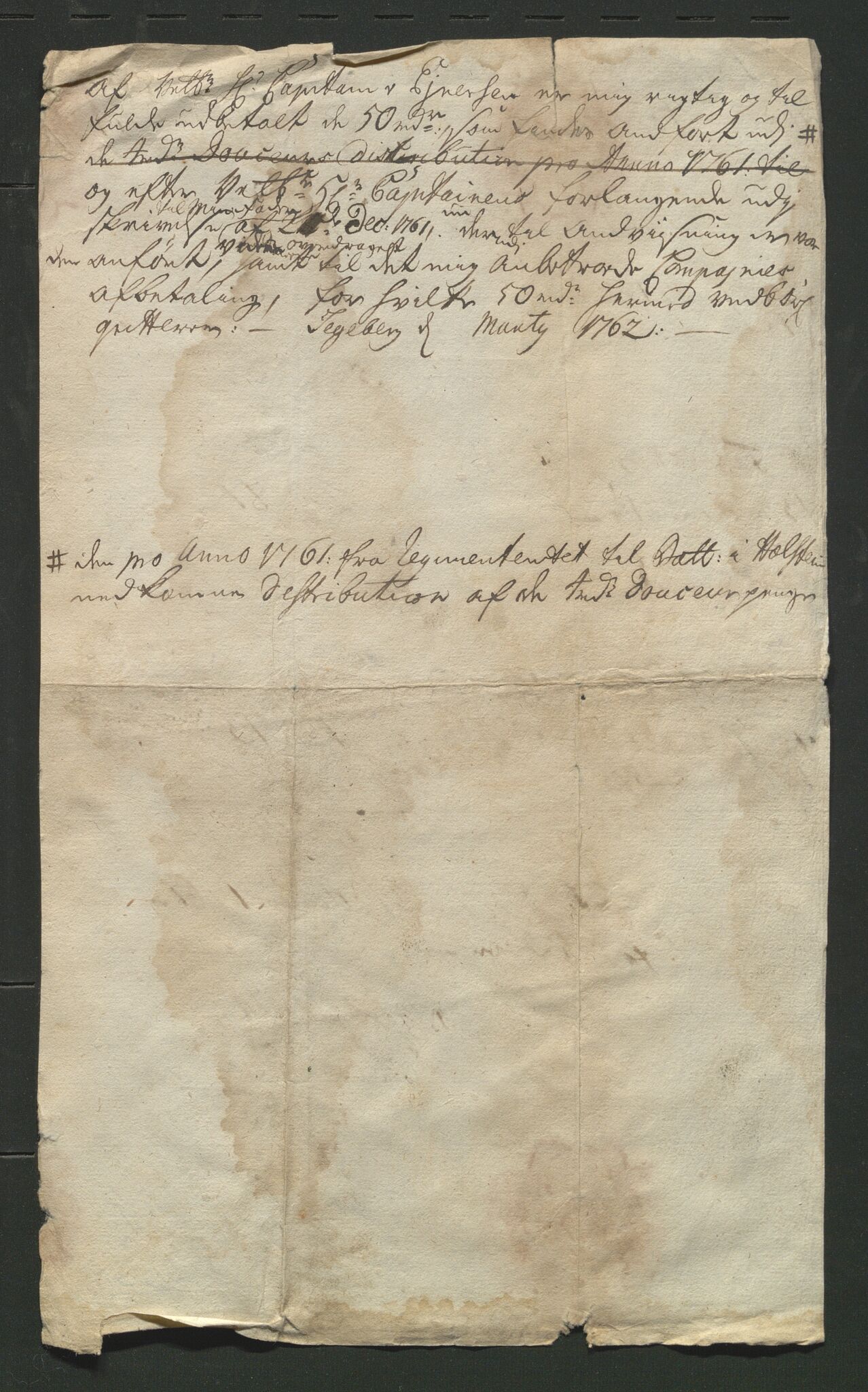 Åker i Vang, Hedmark, og familien Todderud, AV/SAH-ARK-010/J/Jc/L0002: Korrespondanse, 1753-1762, p. 416