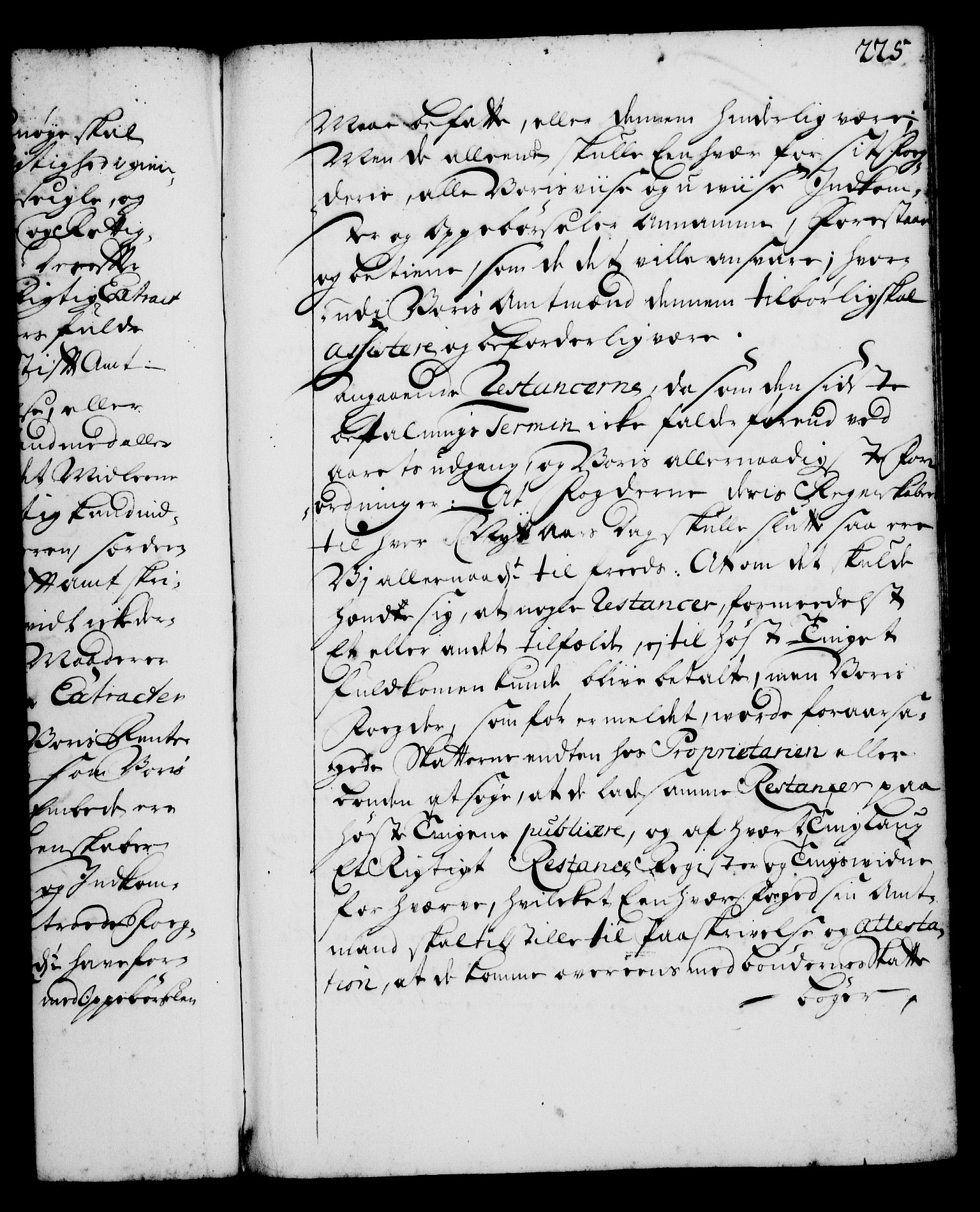 Rentekammeret, Kammerkanselliet, AV/RA-EA-3111/G/Gg/Gga/L0001: Norsk ekspedisjonsprotokoll med register (merket RK 53.1), 1720-1723, p. 225