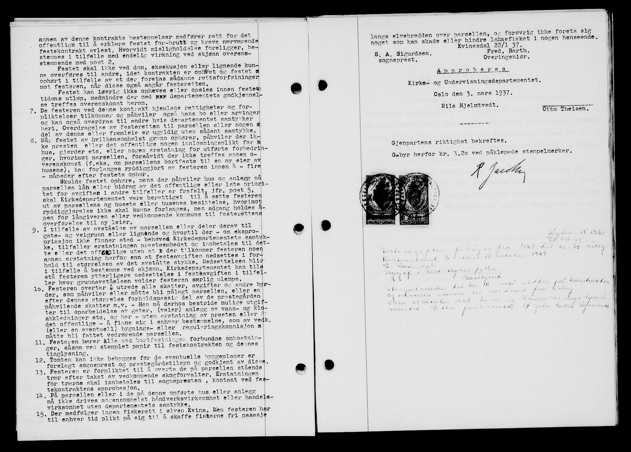 Flekkefjord sorenskriveri, SAK/1221-0001/G/Gb/Gba/L0053: Mortgage book no. A-1, 1936-1937, Diary no: : 177/1937