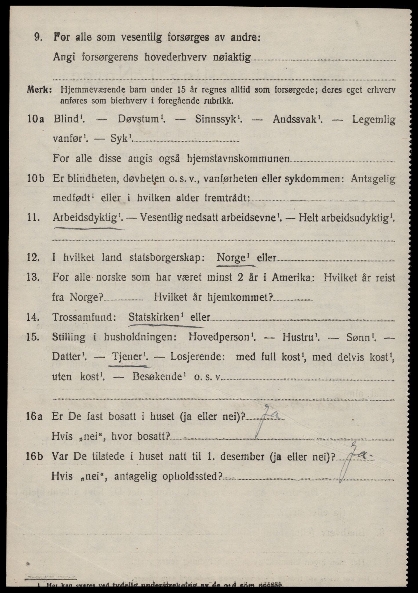 SAT, 1920 census for Frei, 1920, p. 1040