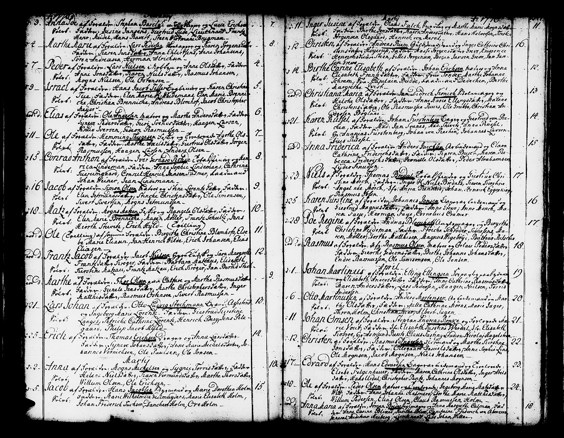 Domkirken sokneprestembete, SAB/A-74801/H/Haa/L0003: Parish register (official) no. A 3, 1758-1789, p. 140-141