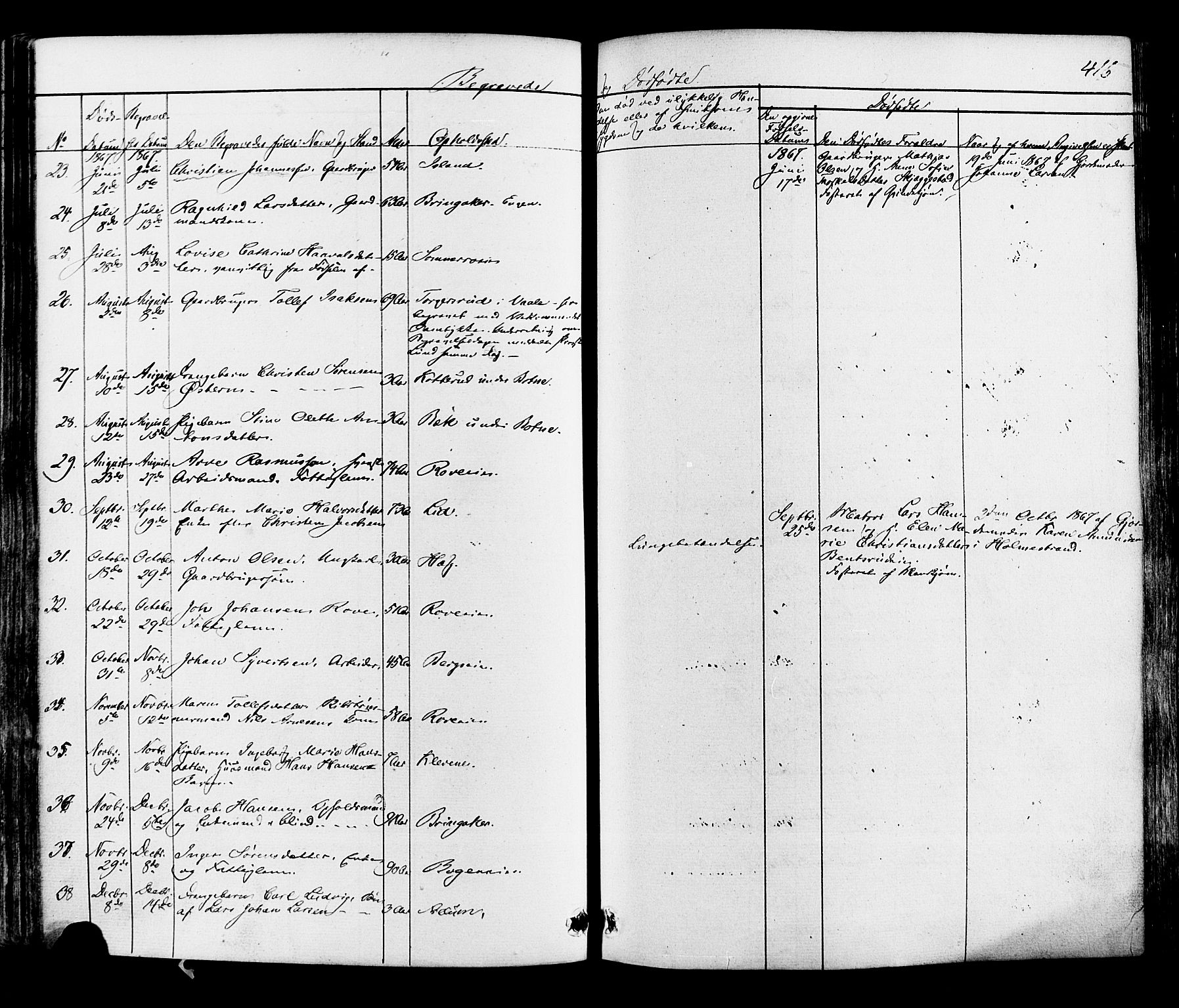 Botne kirkebøker, AV/SAKO-A-340/F/Fa/L0006: Parish register (official) no. I 6, 1836-1877, p. 416