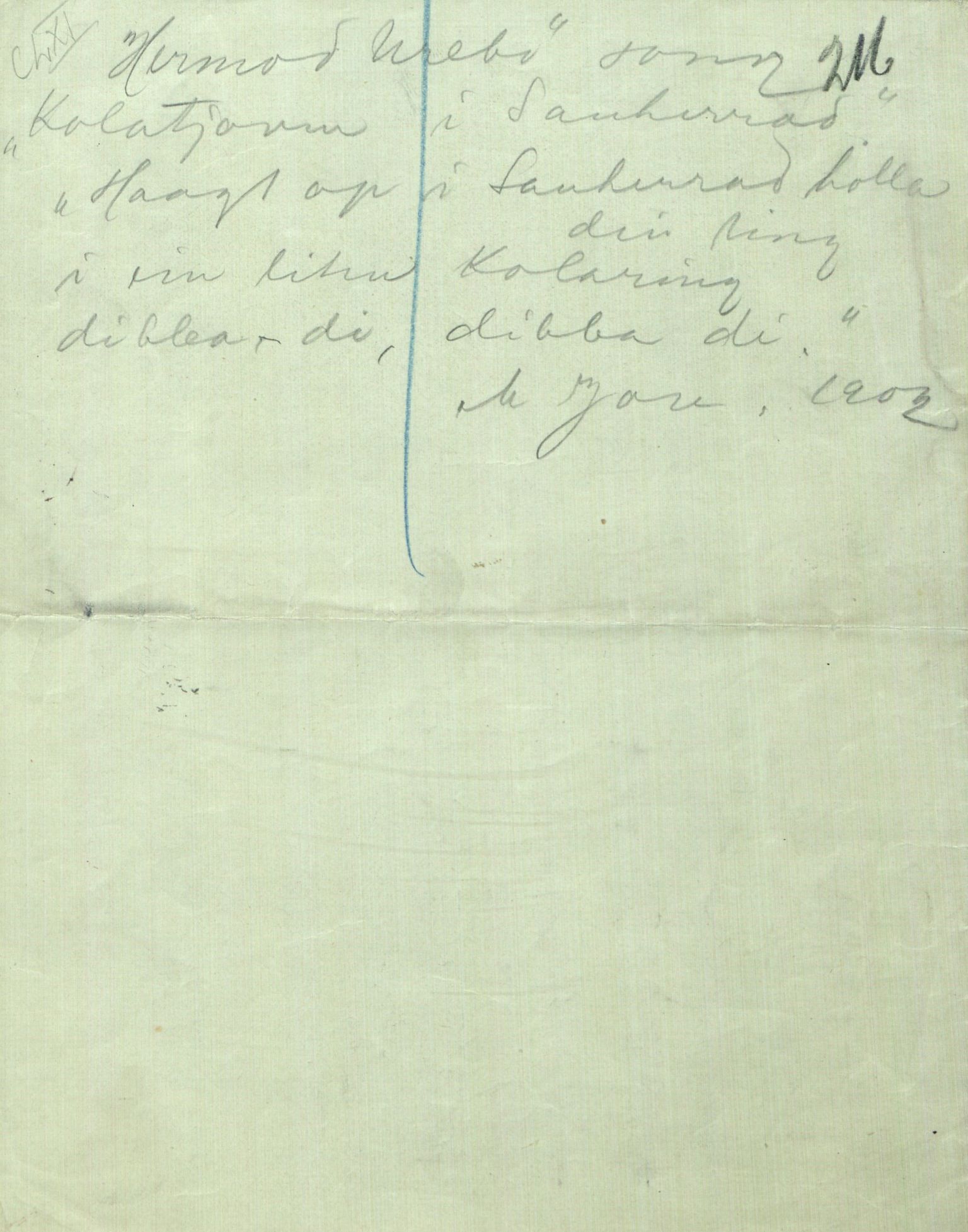 Rikard Berge, TEMU/TGM-A-1003/F/L0005/0002: 160-200 / 161 Oppskrifter av Rikard Berge, Aanund Olsnes m.fl. , 1905-1929, p. 216